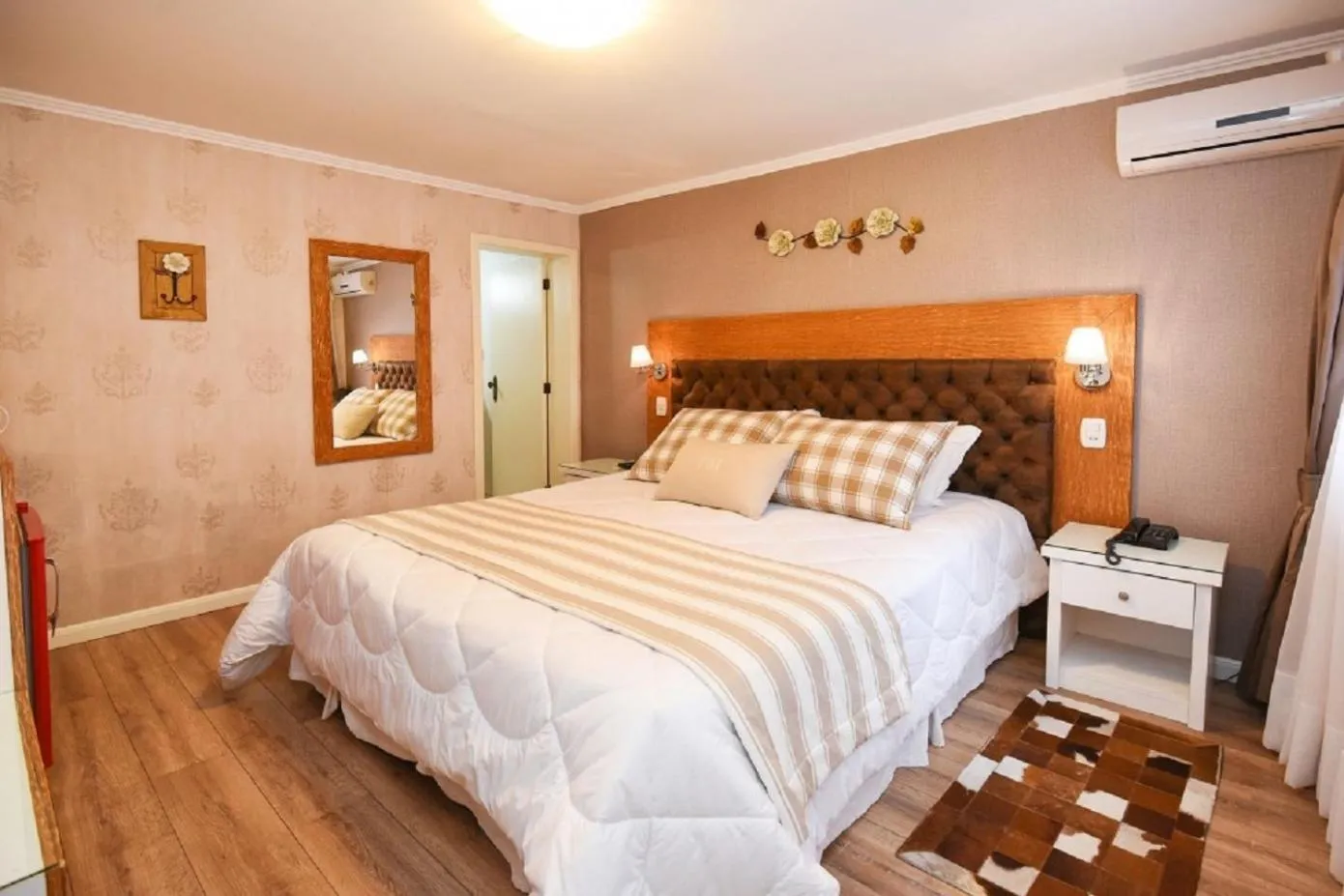 Bed in Hotel Cabanas Tio Müller