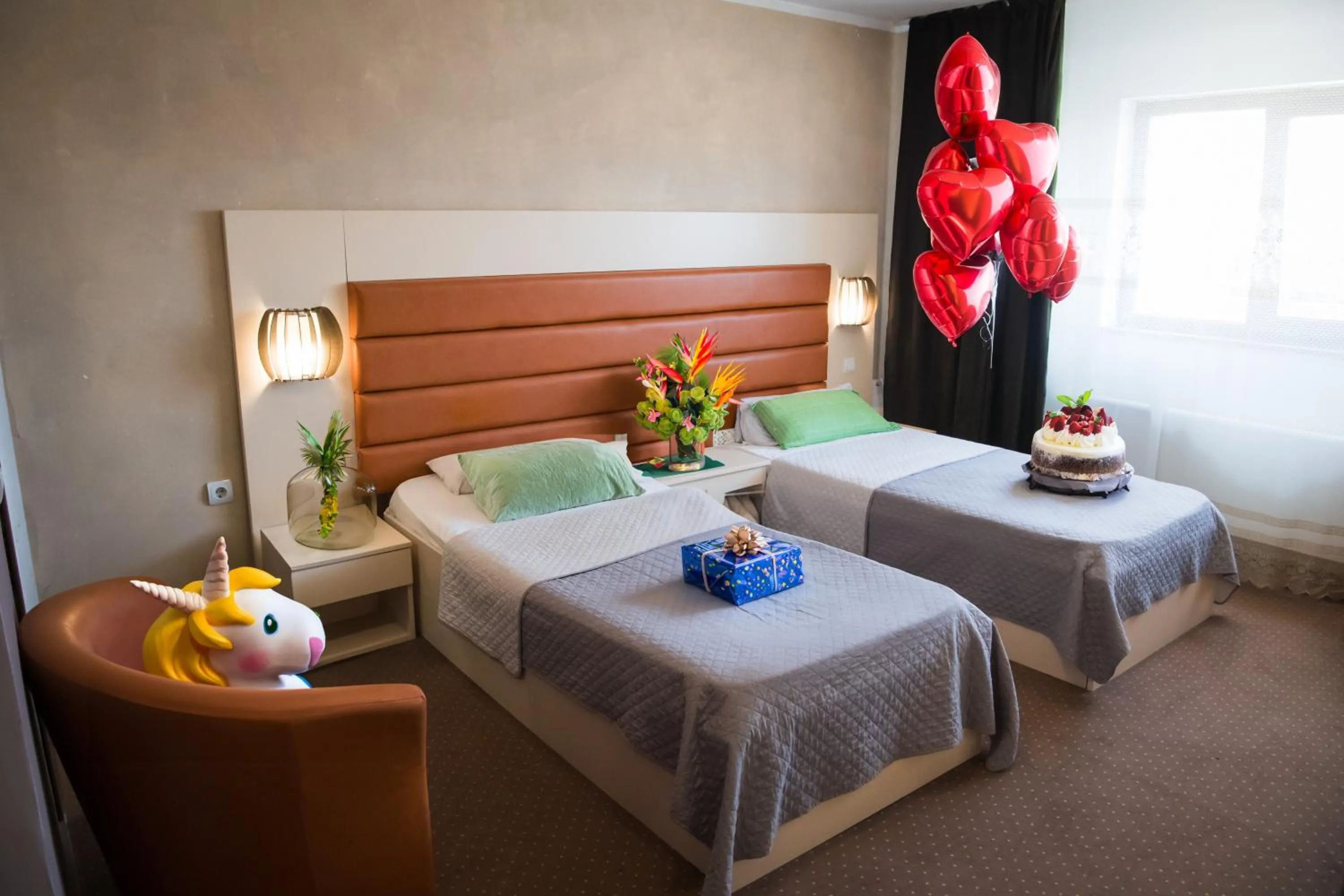 Bed in MBI Travel Inn