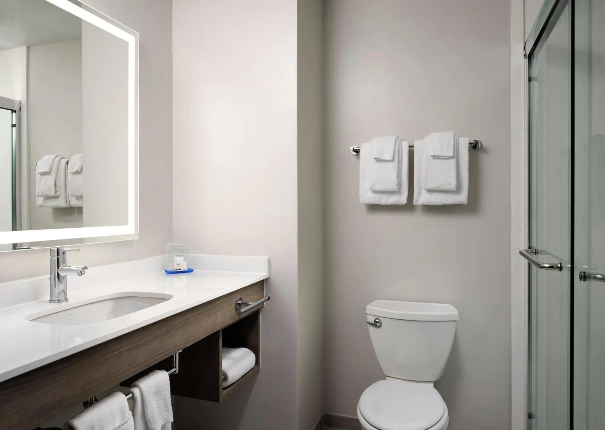 Bathroom in Holiday Inn Express Peru-Lasalle Area by IHG