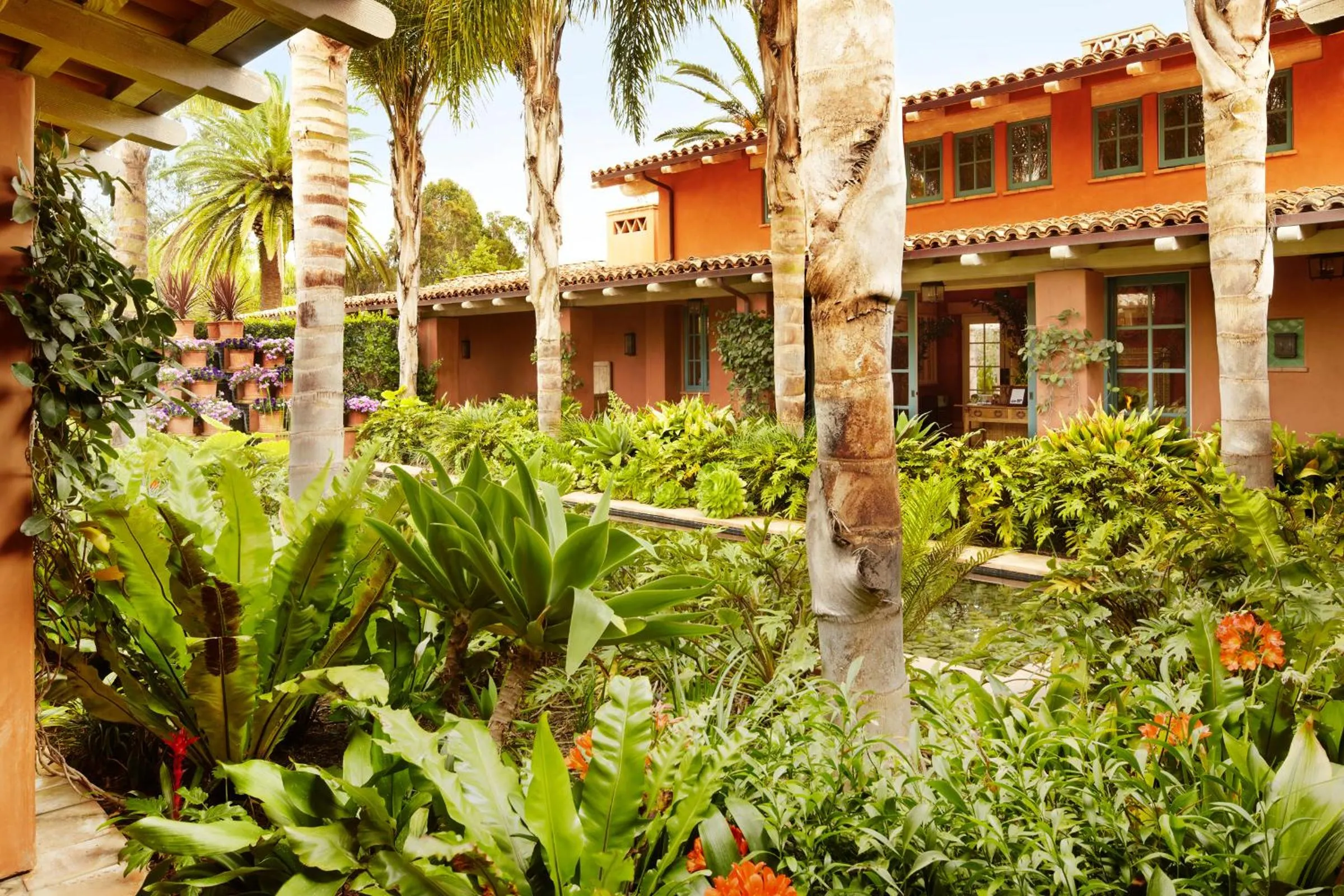 Property building in Rancho Valencia Resort and Spa