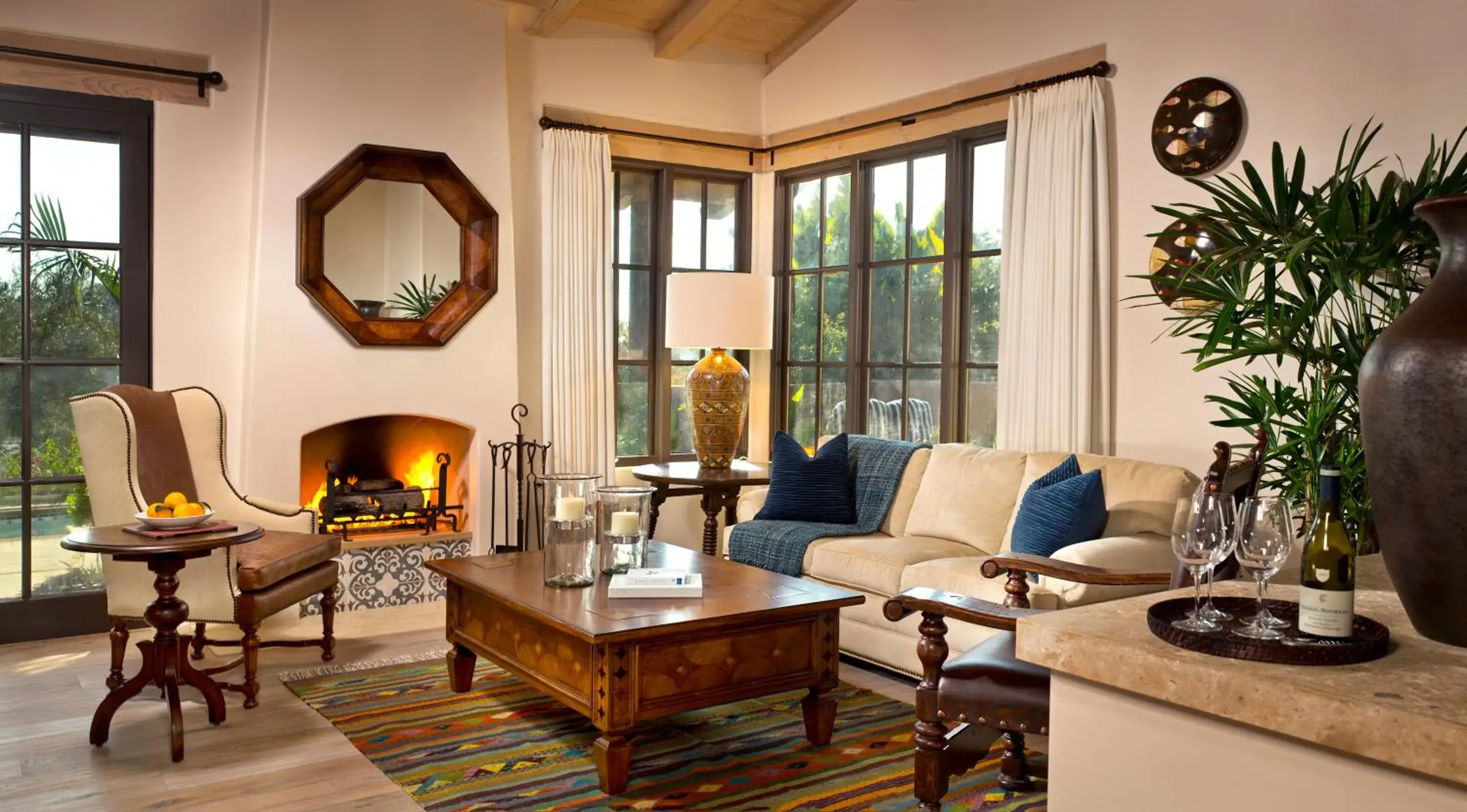 One-Bedroom Suite with Garden View in Rancho Valencia Resort and Spa One-Bedroom Suite with Garden View in Rancho Valencia Resort and Spa