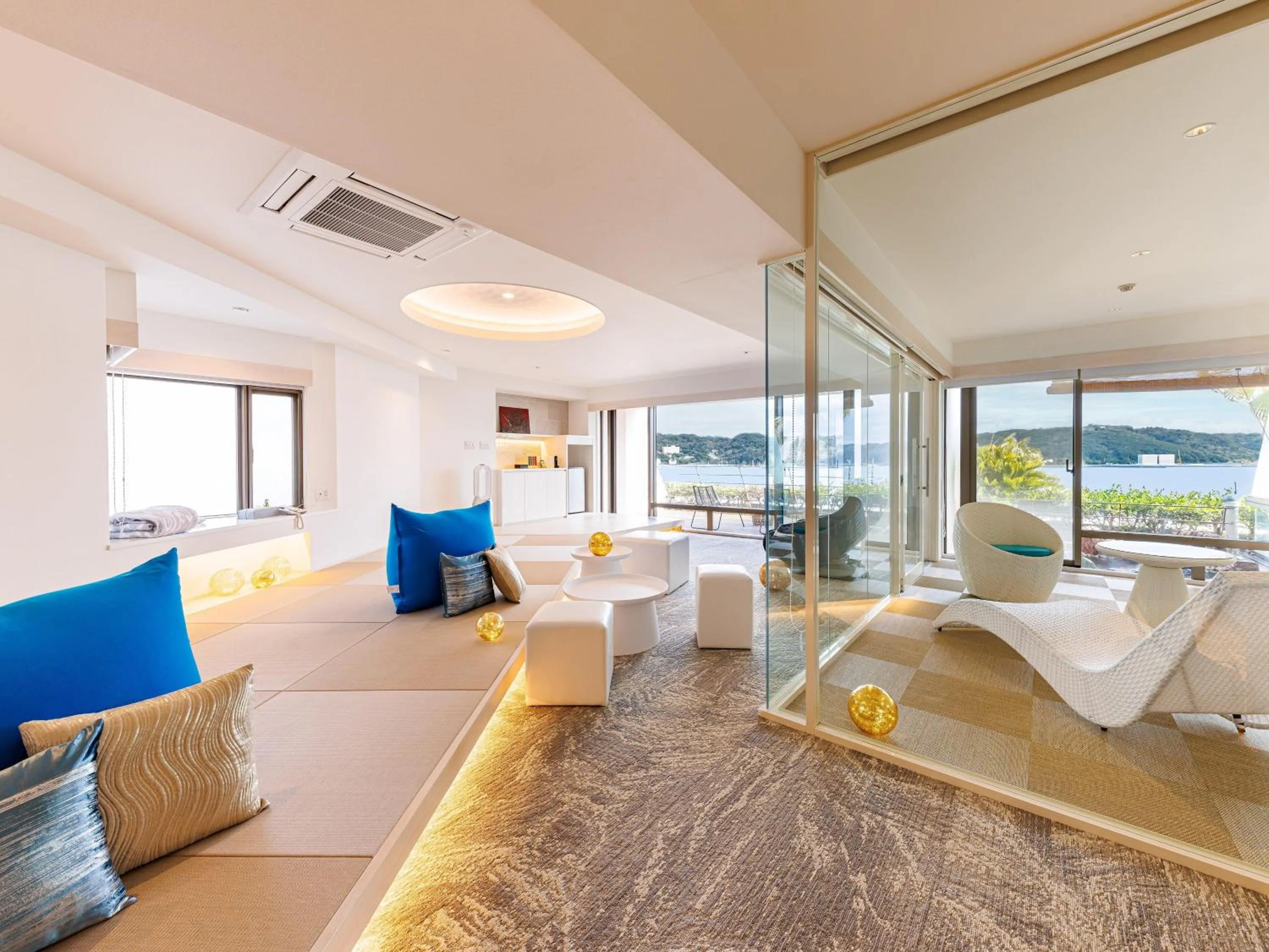 Living room in Kurofune Hotel