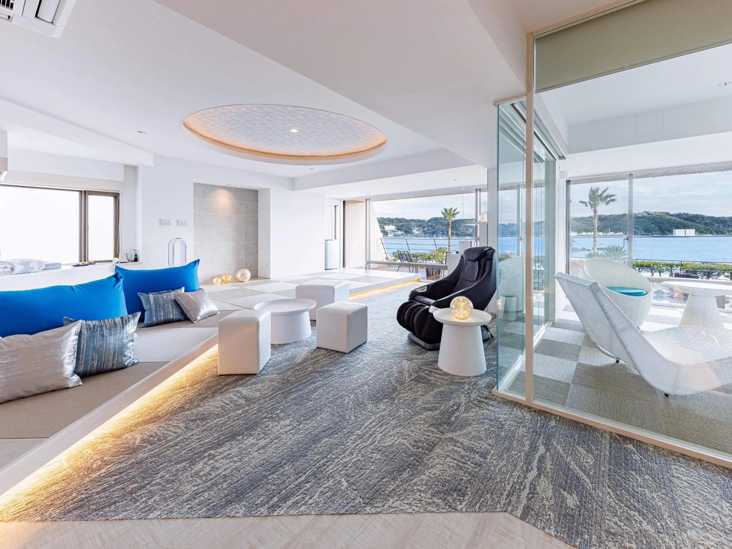 Living room in Kurofune Hotel