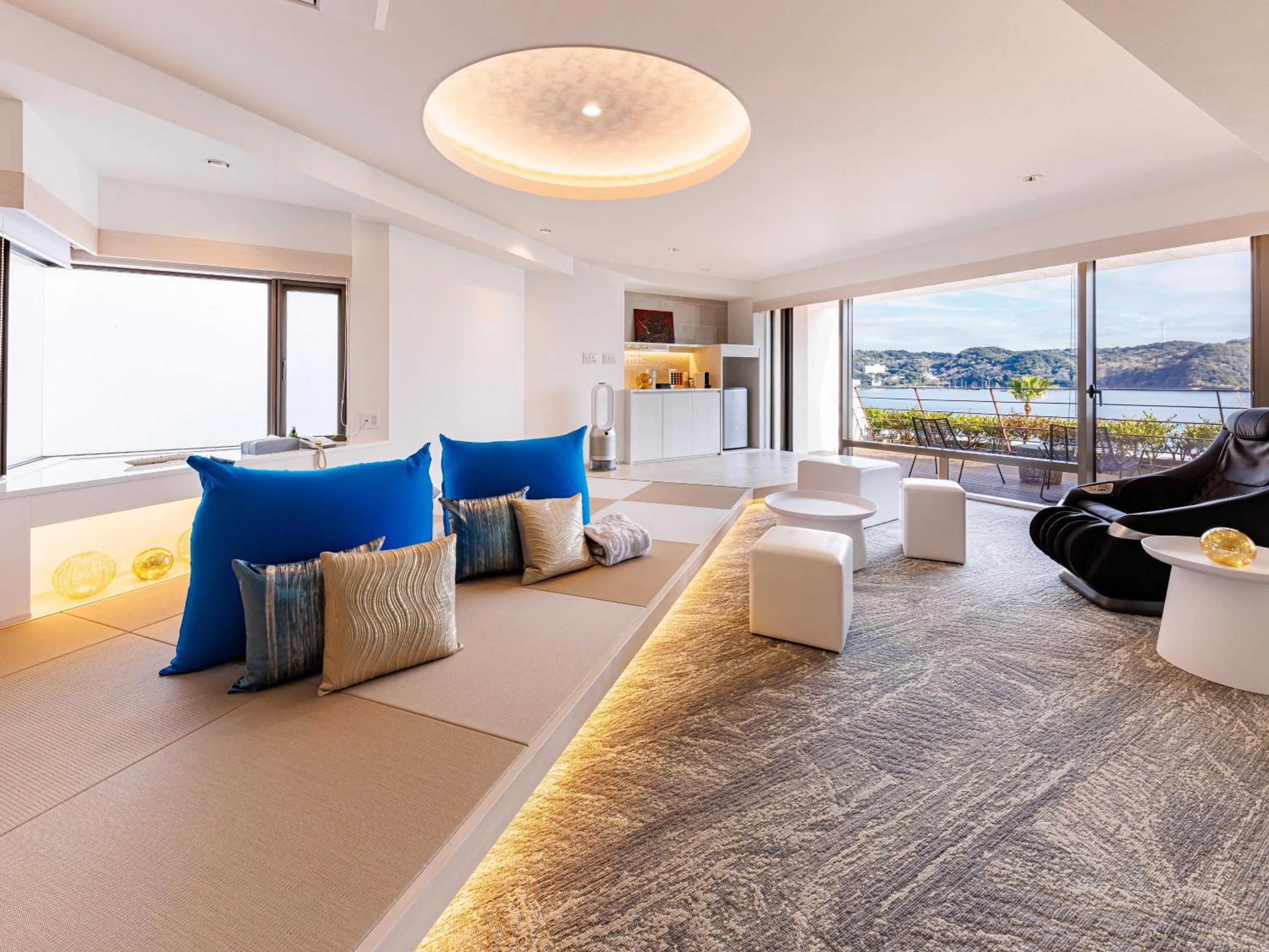 Living room in Kurofune Hotel