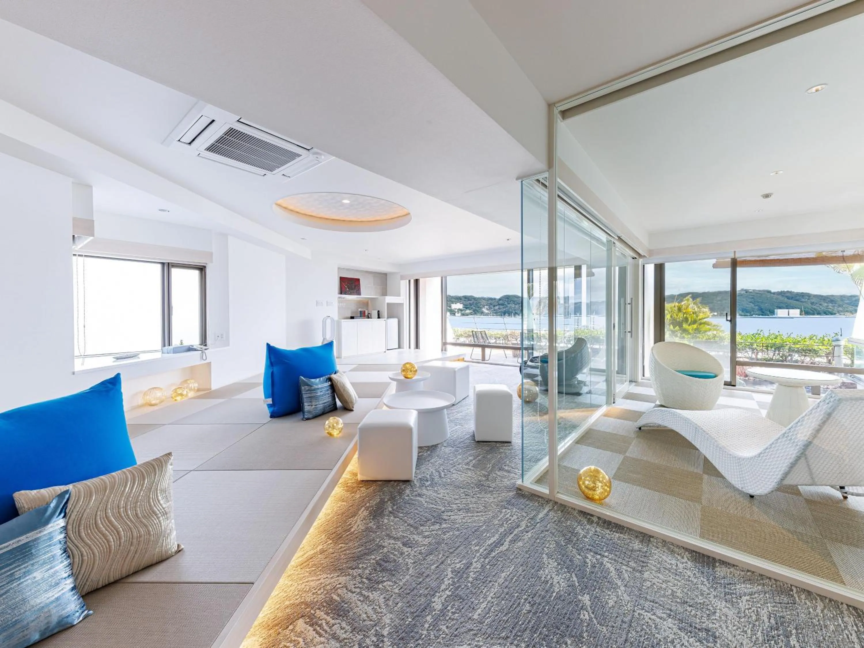 Living room in Kurofune Hotel