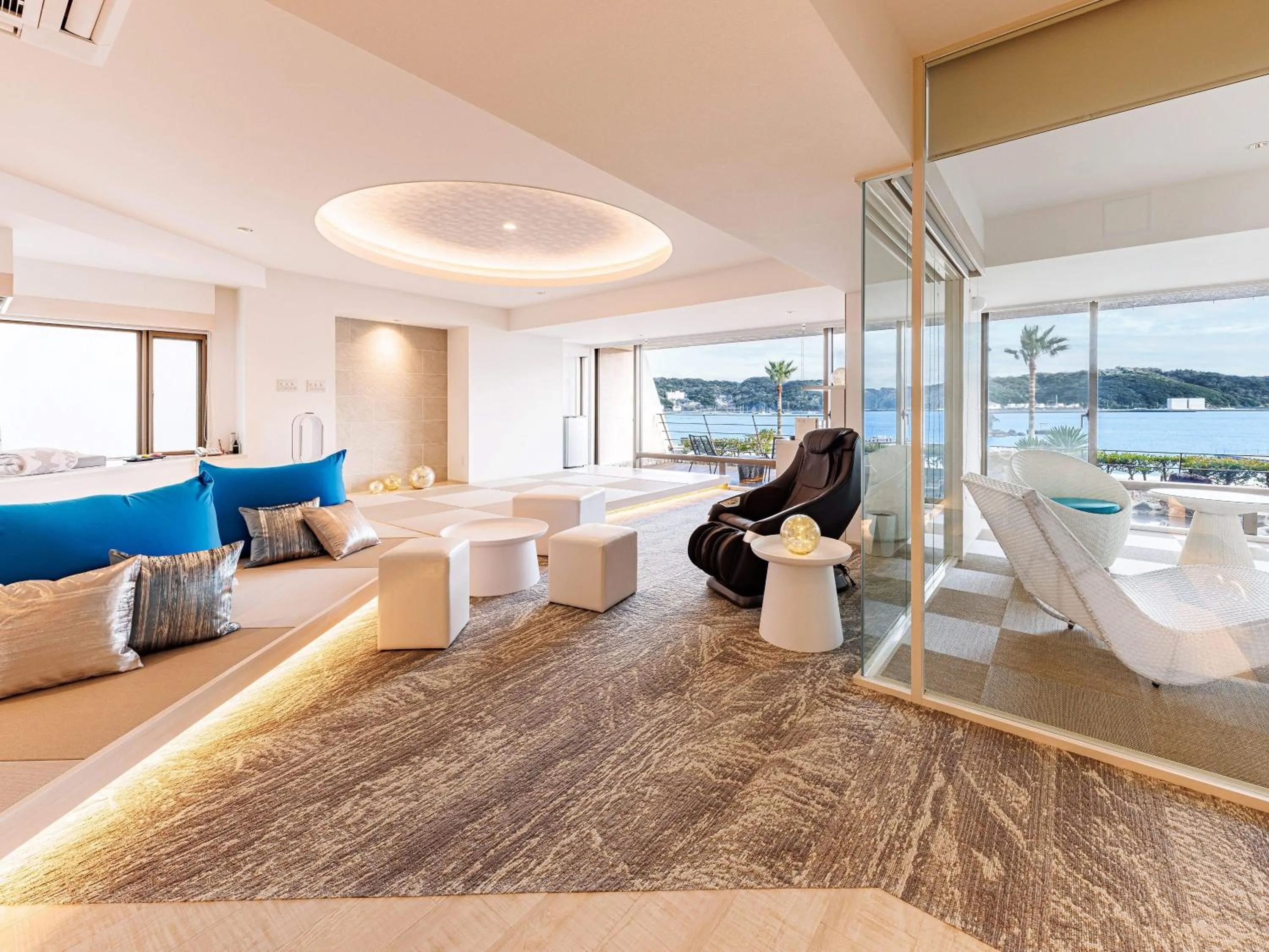 Living room in Kurofune Hotel