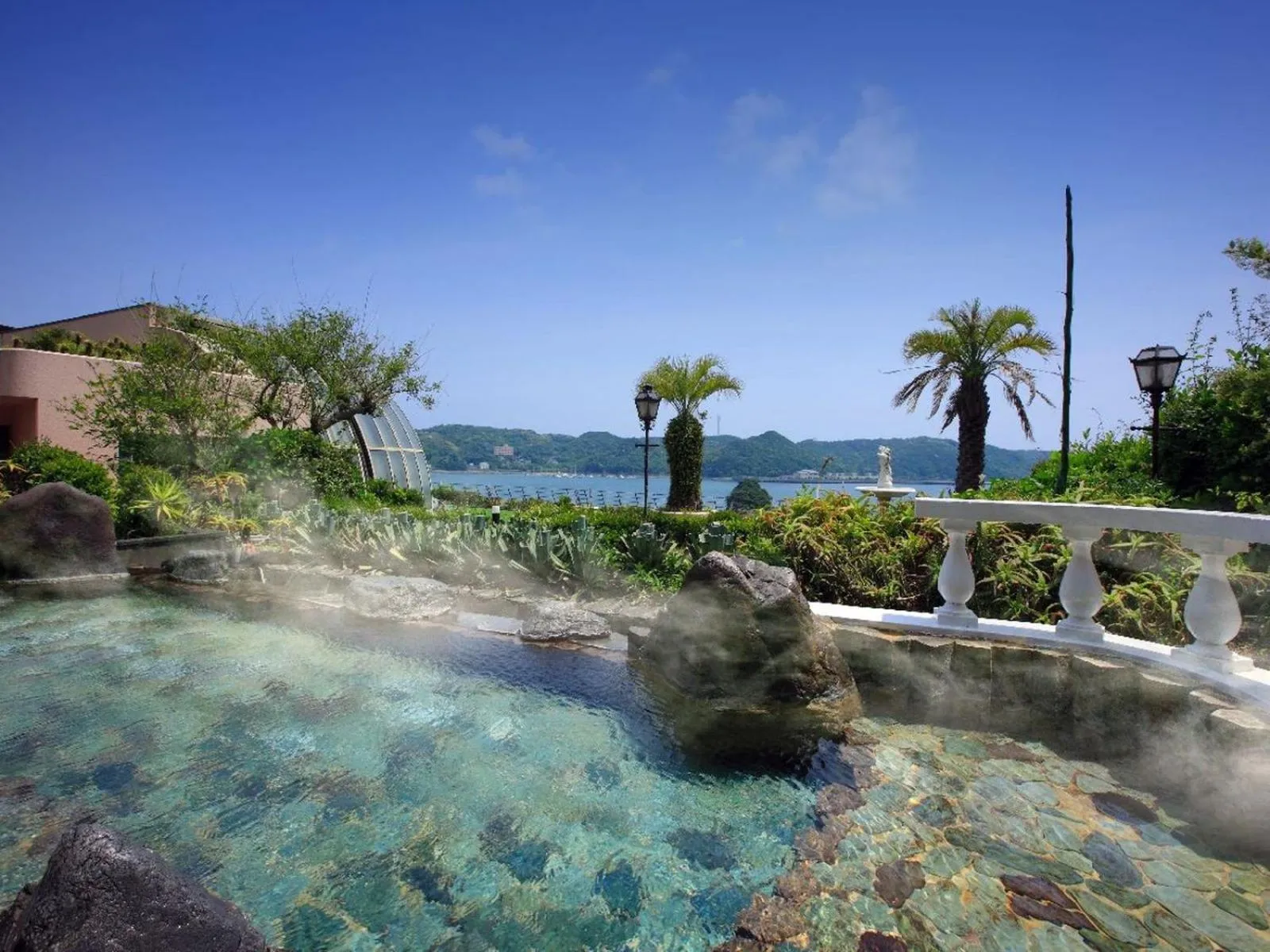 Hot Spring Bath in Kurofune Hotel