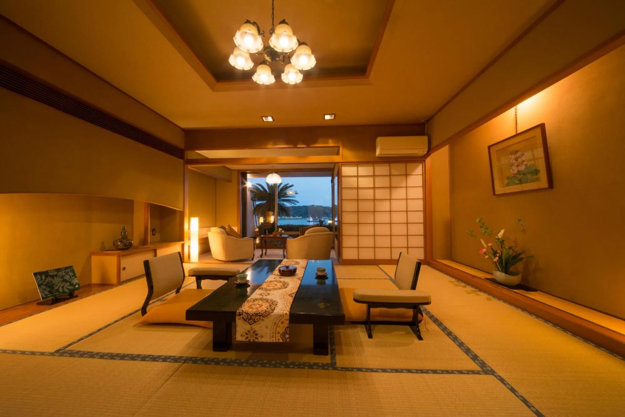 Living room in Kurofune Hotel