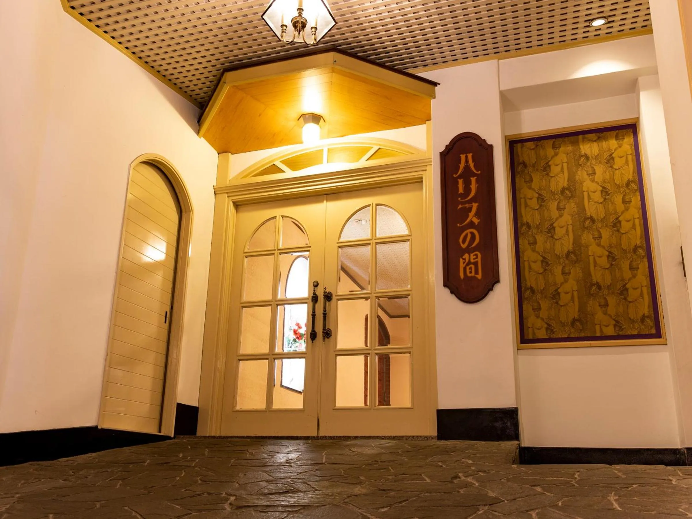 Table tennis in Kurofune Hotel