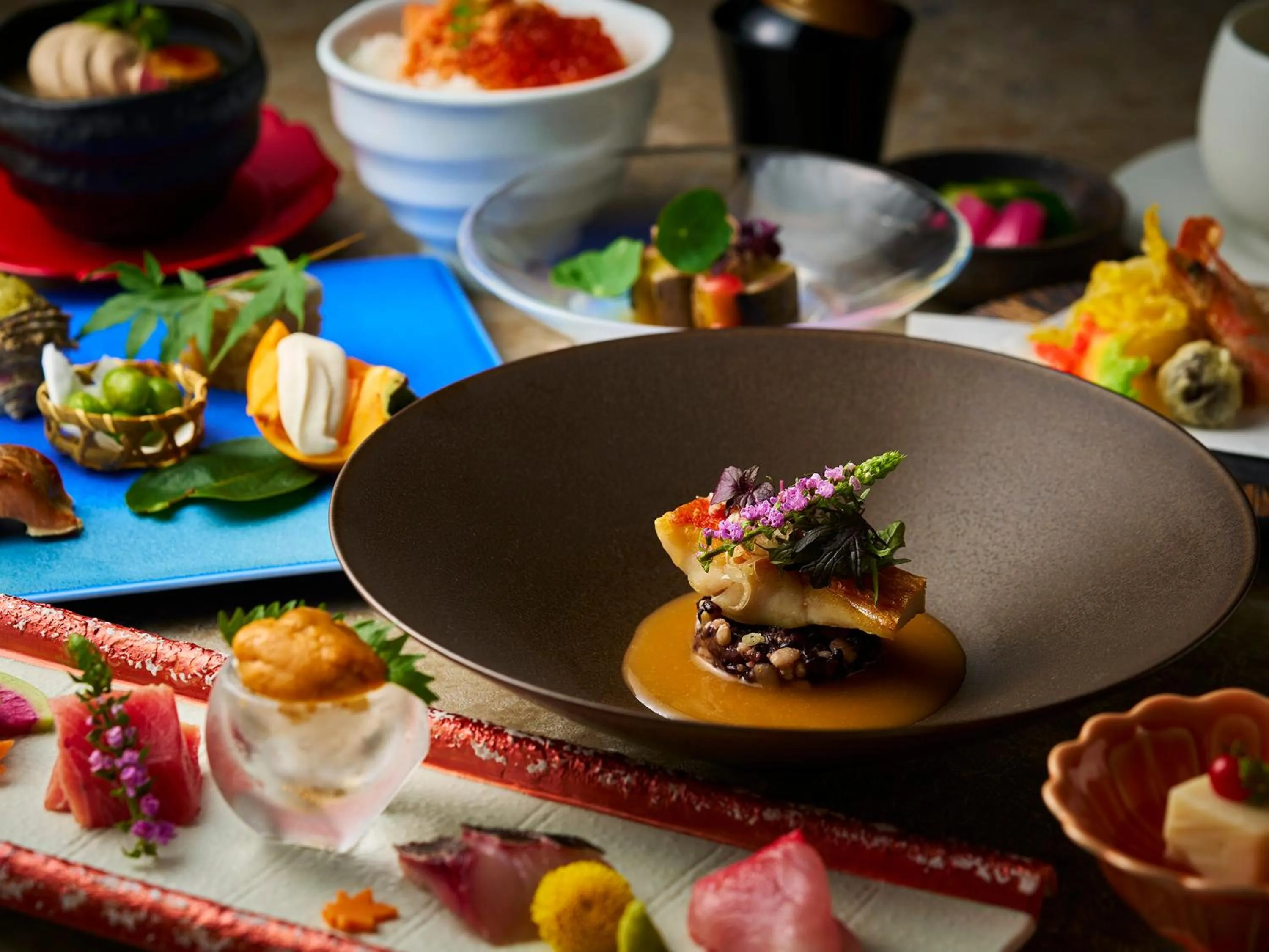 Dinner in Hotel New Akao