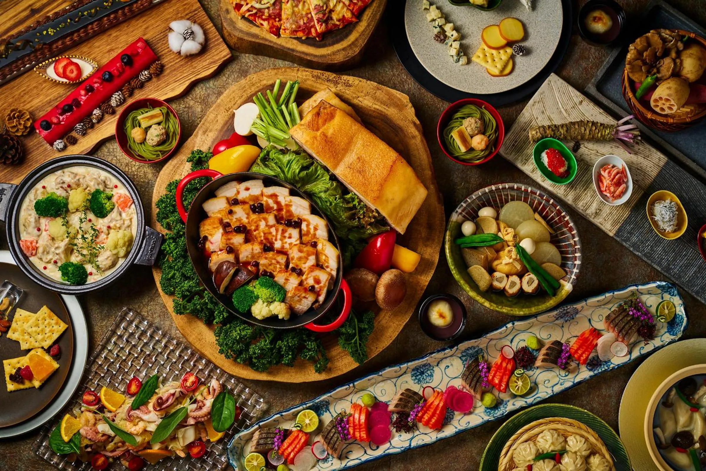 Dinner in Hotel New Akao