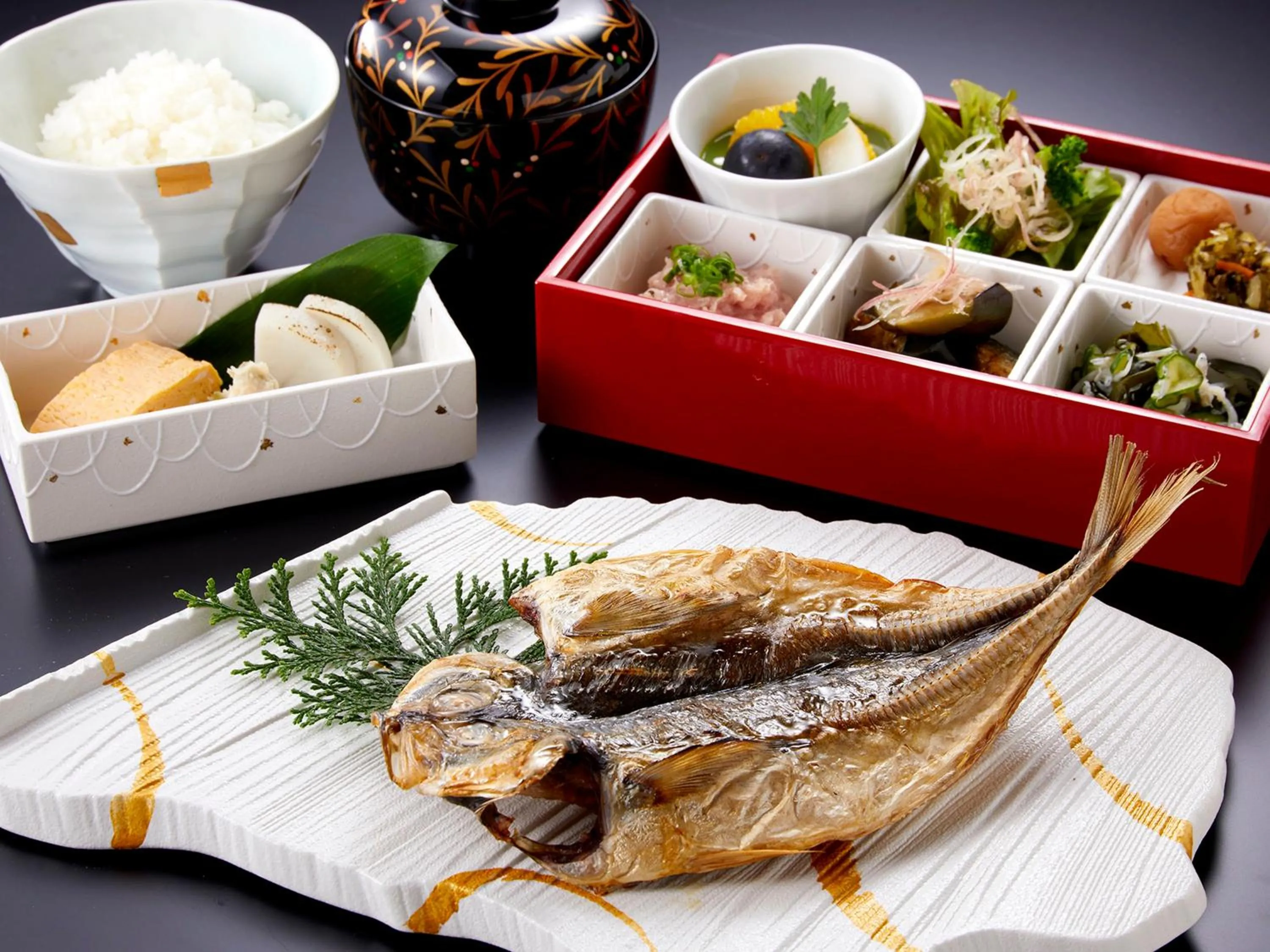 Breakfast in Hotel New Akao