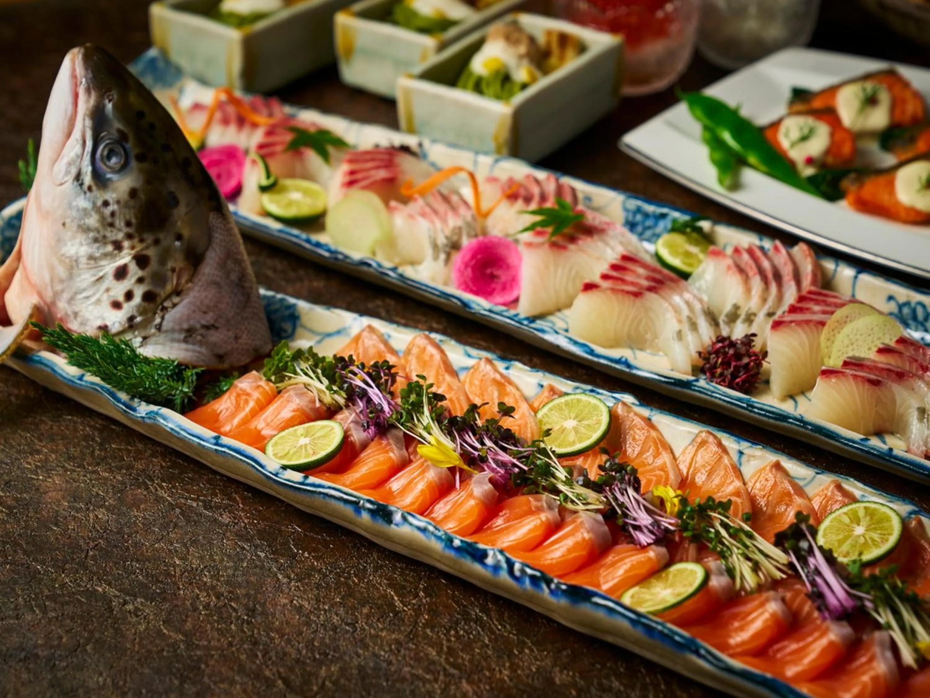 Dinner in Hotel New Akao