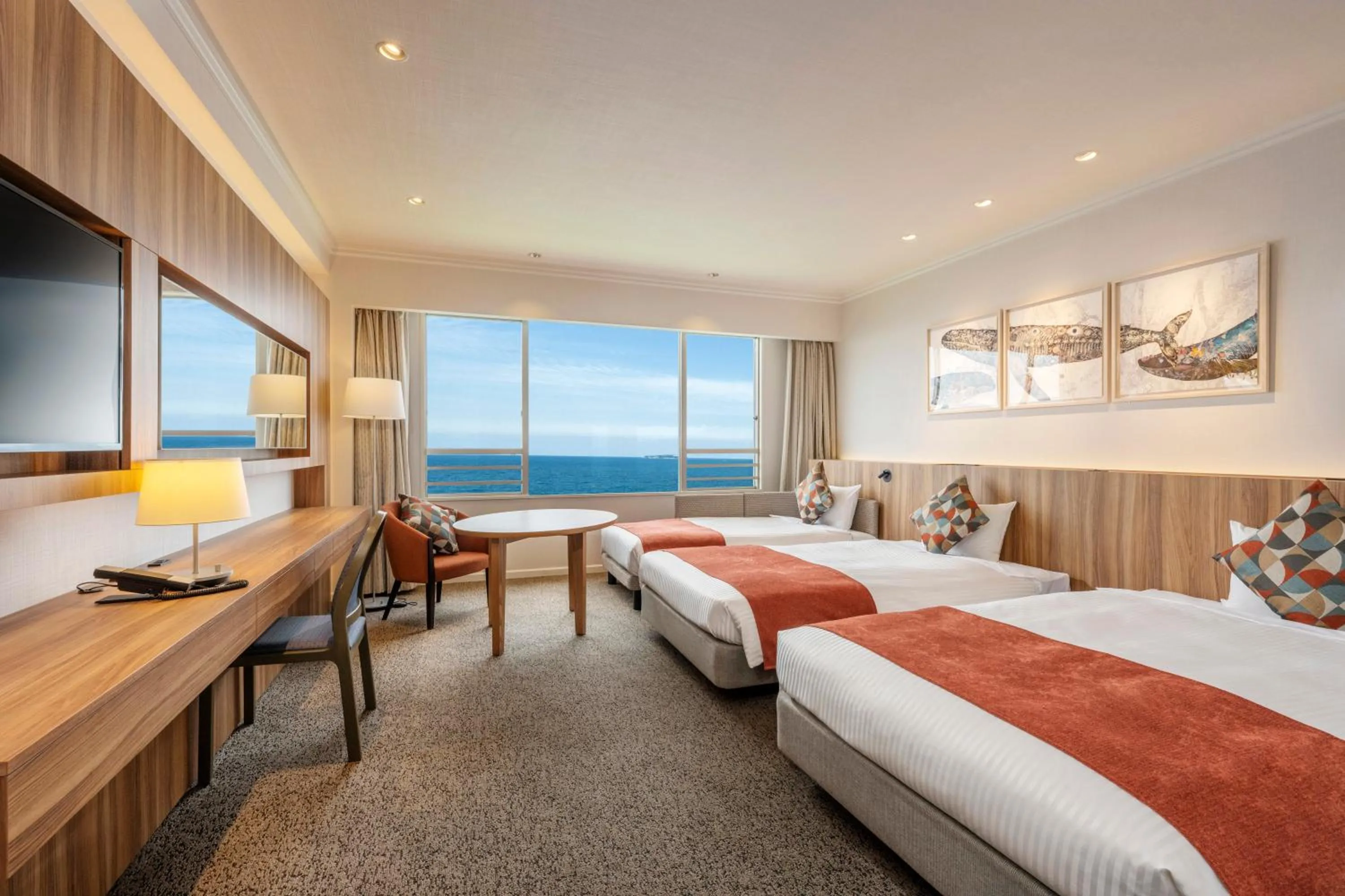 Photo of the whole room, Bed in Hotel New Akao