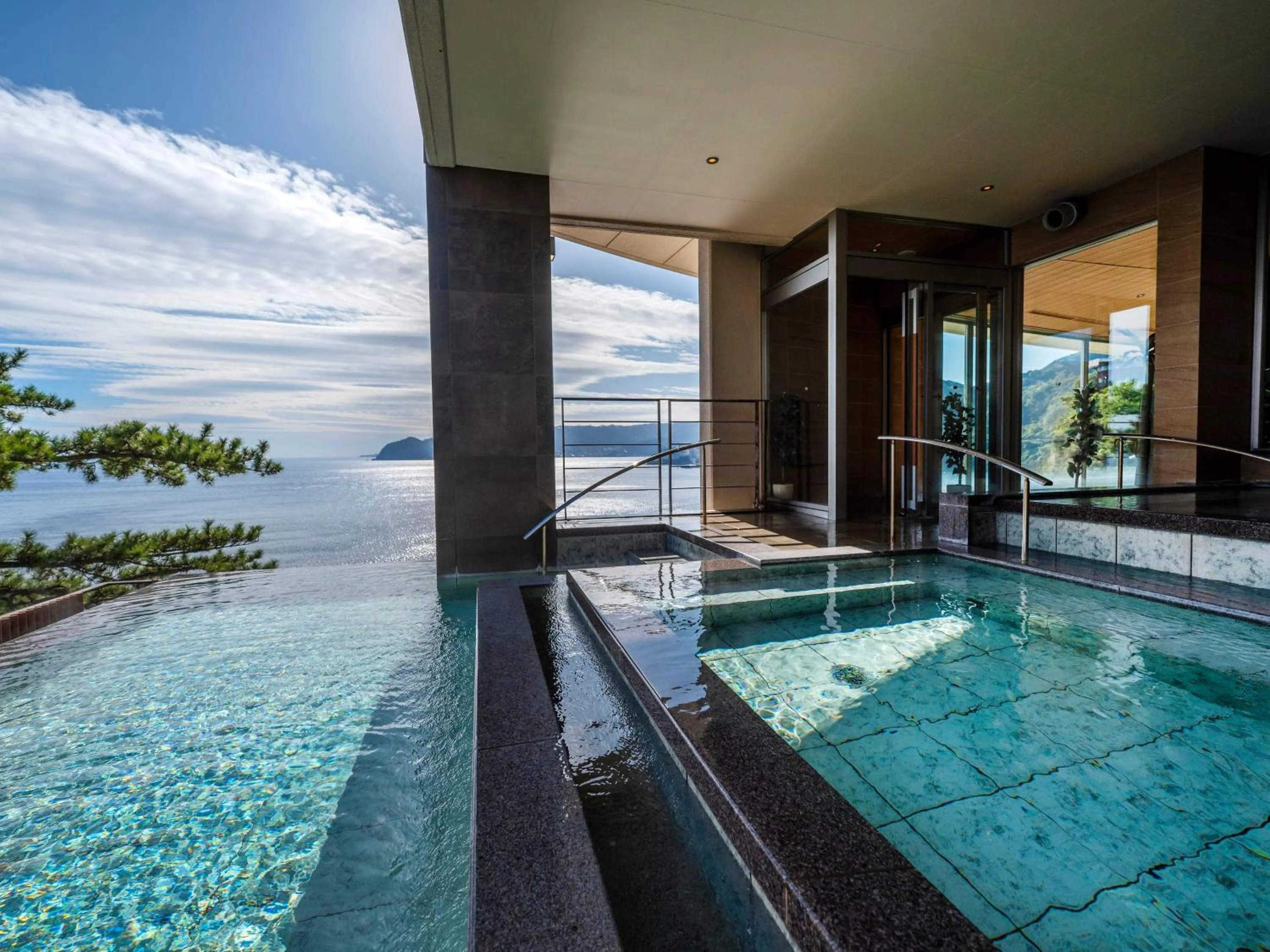 Hot Spring Bath in Hotel New Akao