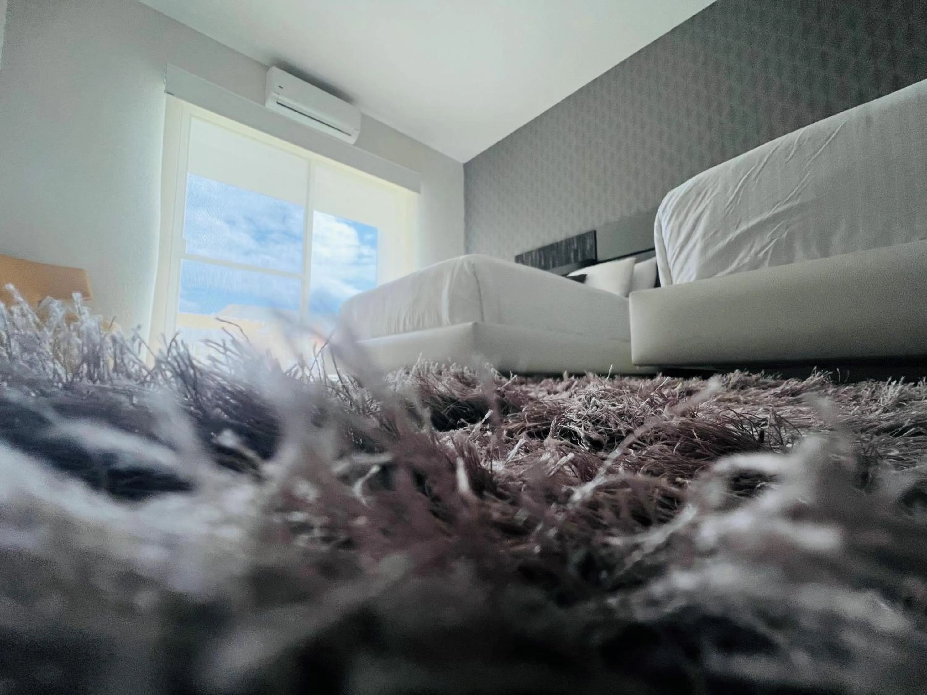 Bed in Hotel Aquetzalli