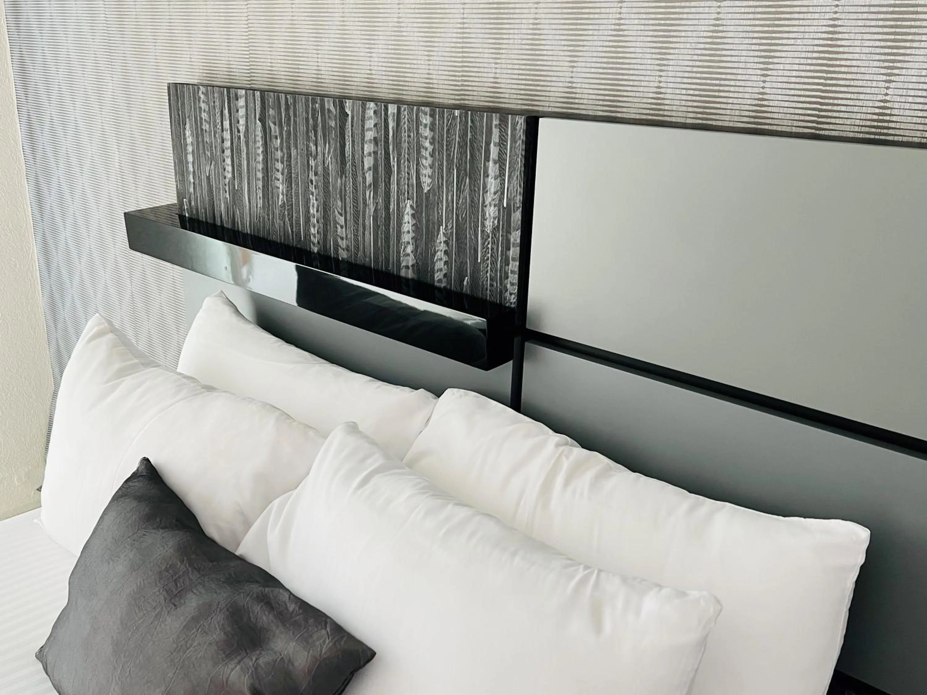 Bed in Hotel Aquetzalli