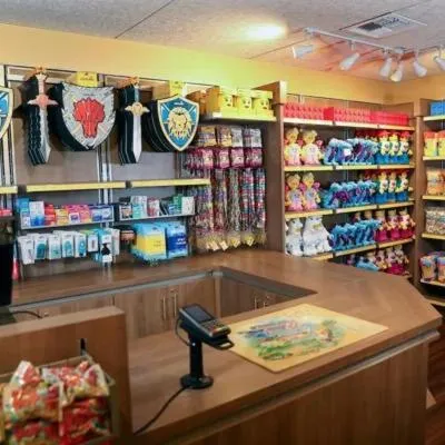 Shopping Area in LEGOLAND California Hotel and Castle Hotel