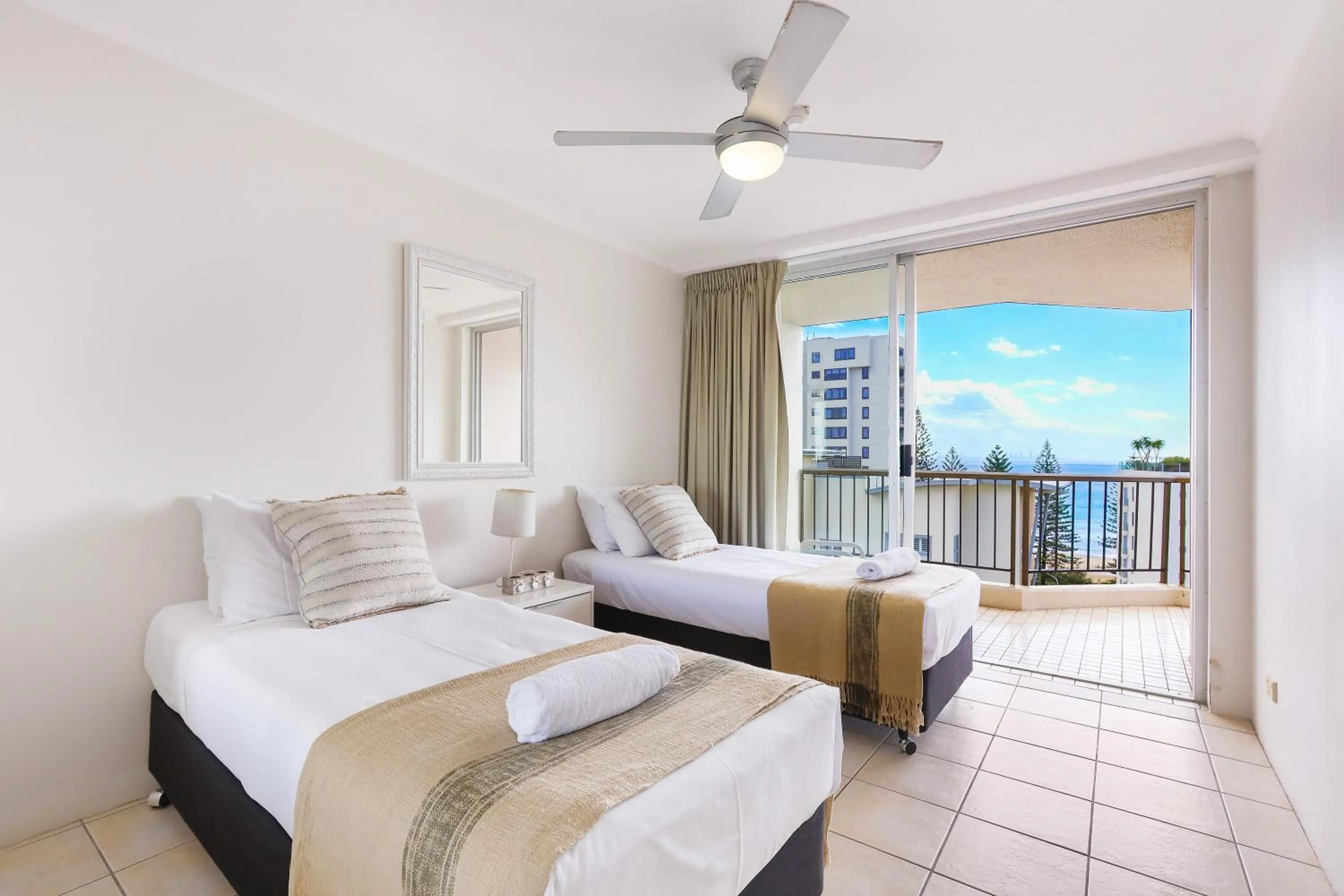 Bed in Rainbow Commodore Coolangatta