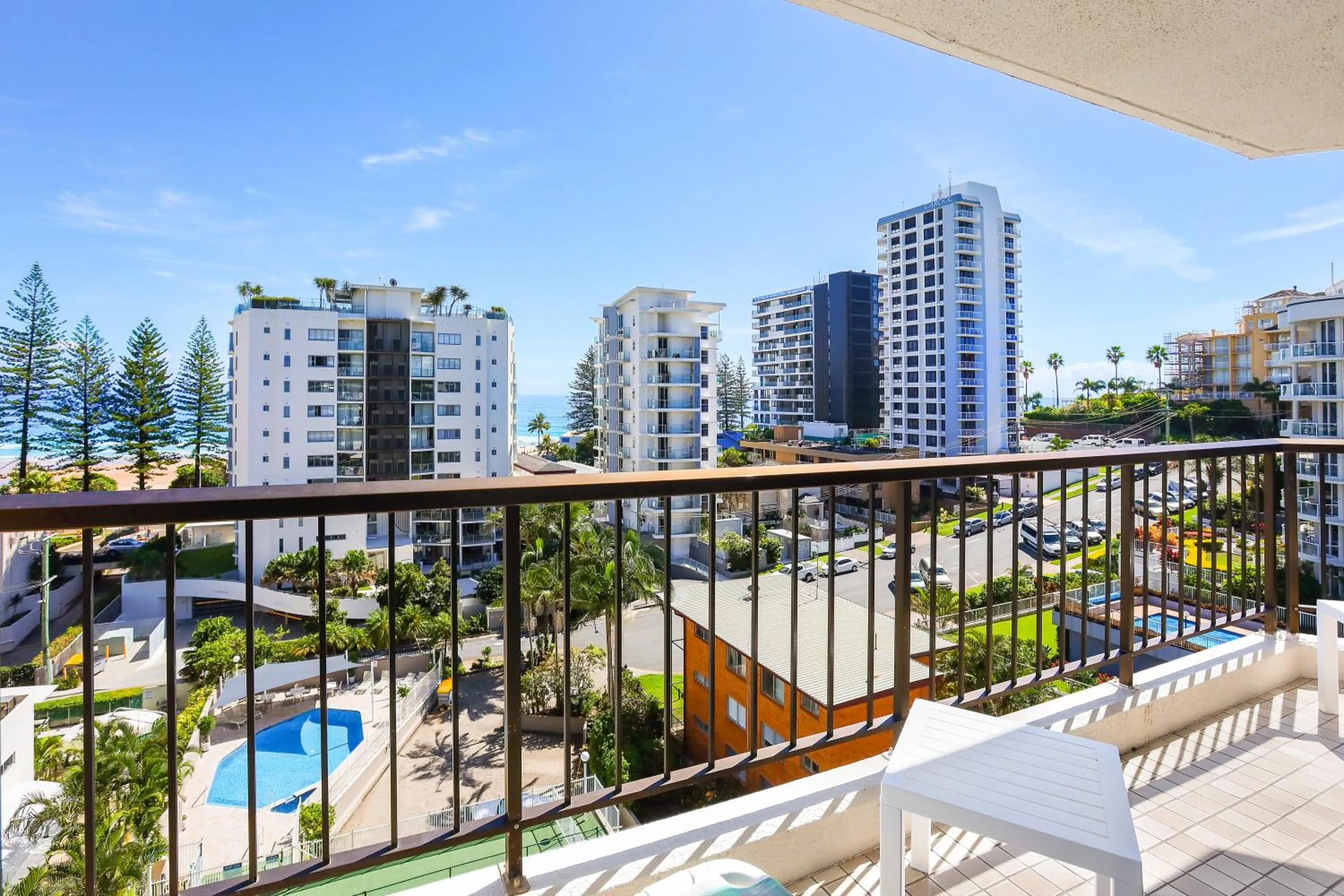 Balcony/Terrace in Rainbow Commodore Coolangatta