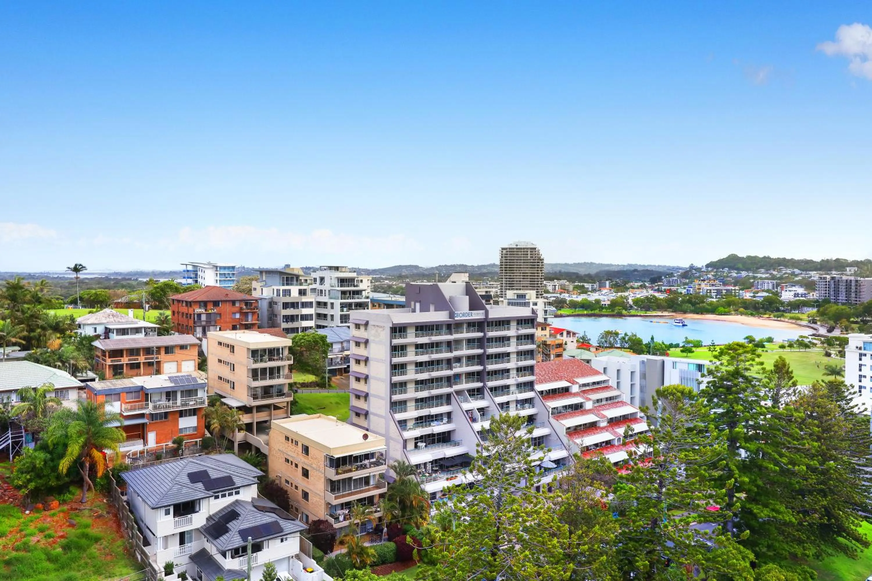 River view in Rainbow Commodore Coolangatta
