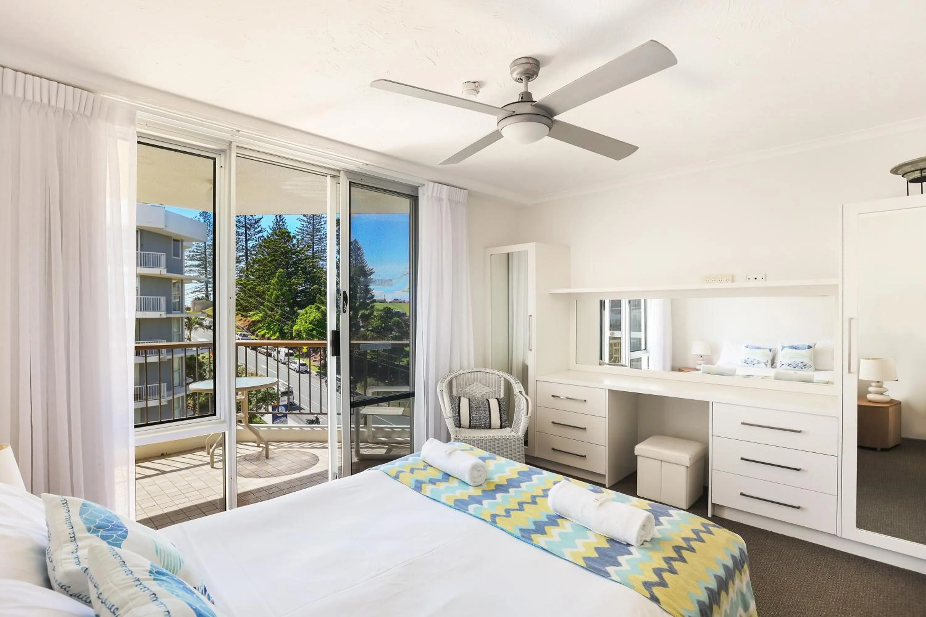 Bed in Rainbow Commodore Coolangatta