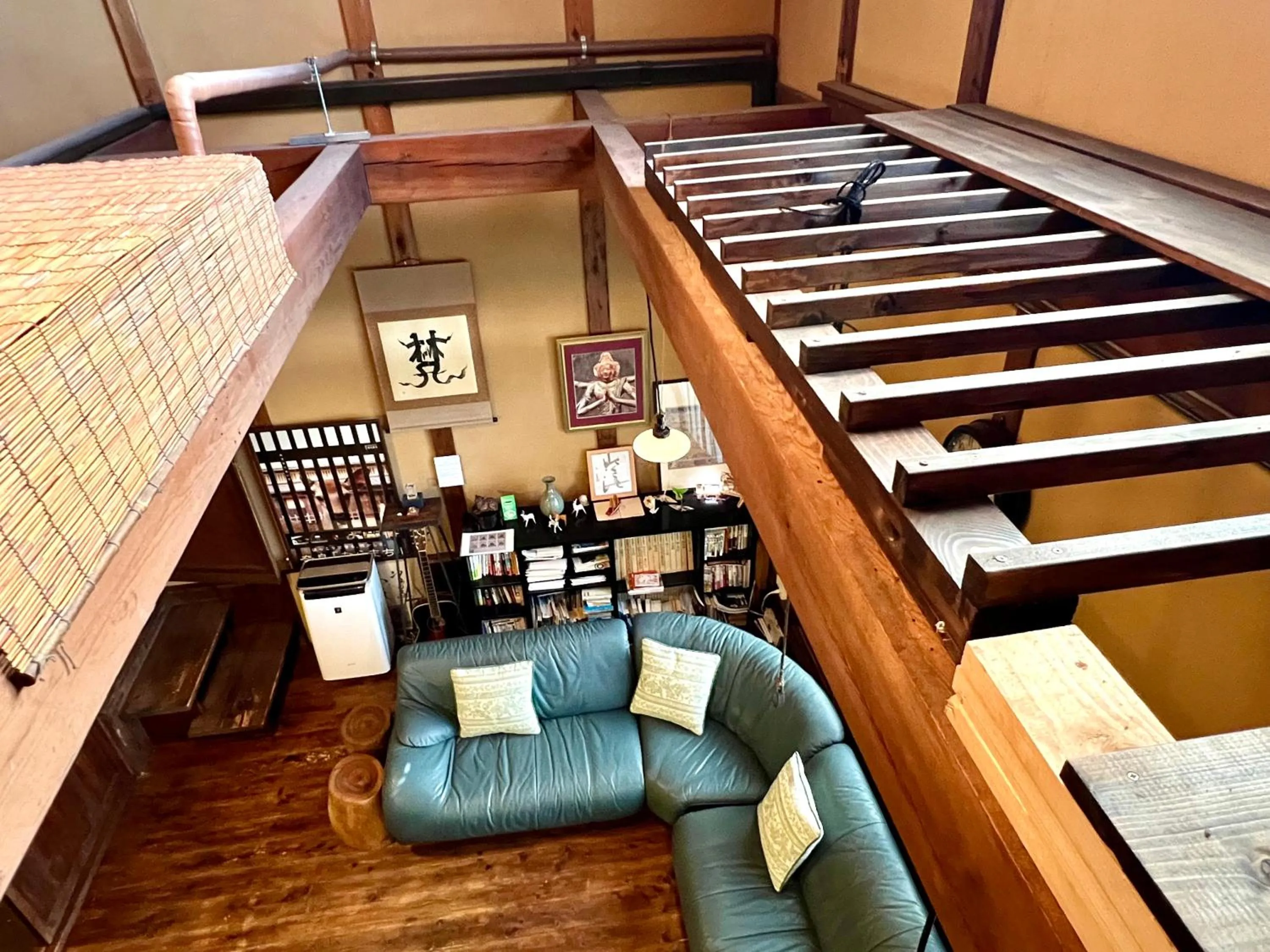 Seating area in Guesthouse Naramachi