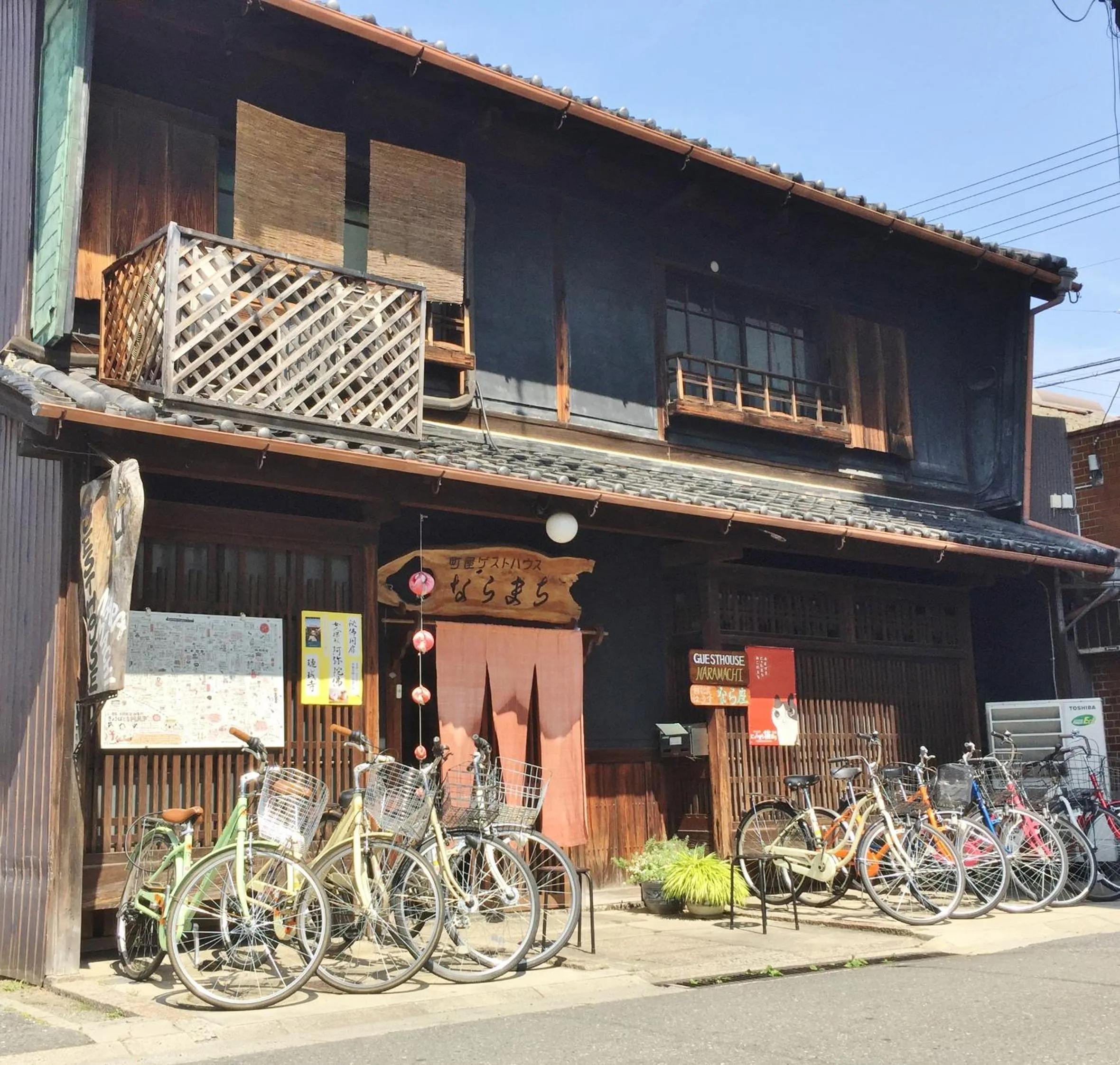 Facade/entrance in Guesthouse Naramachi