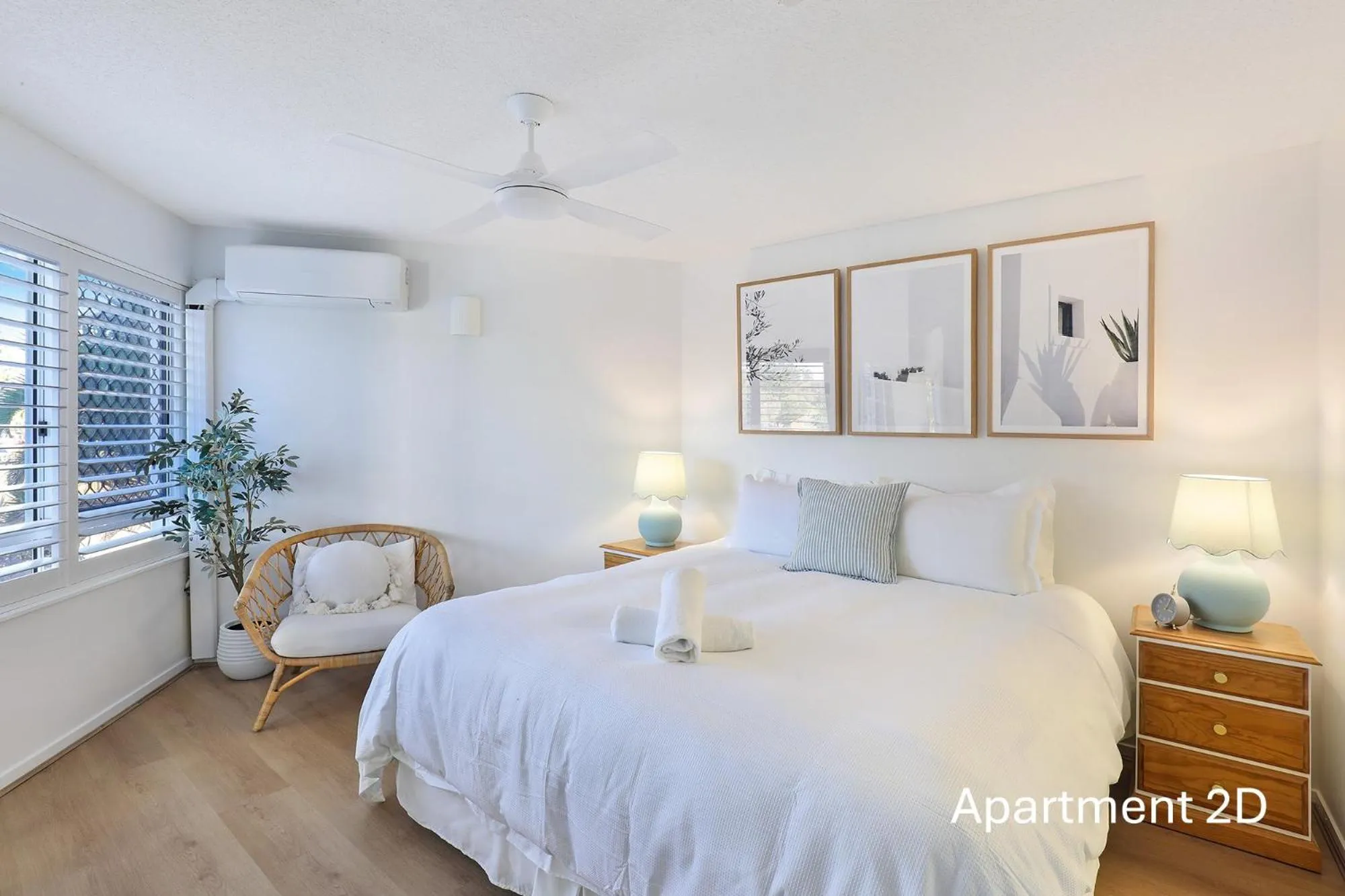 Bed in Beachside Resort Kawana Waters