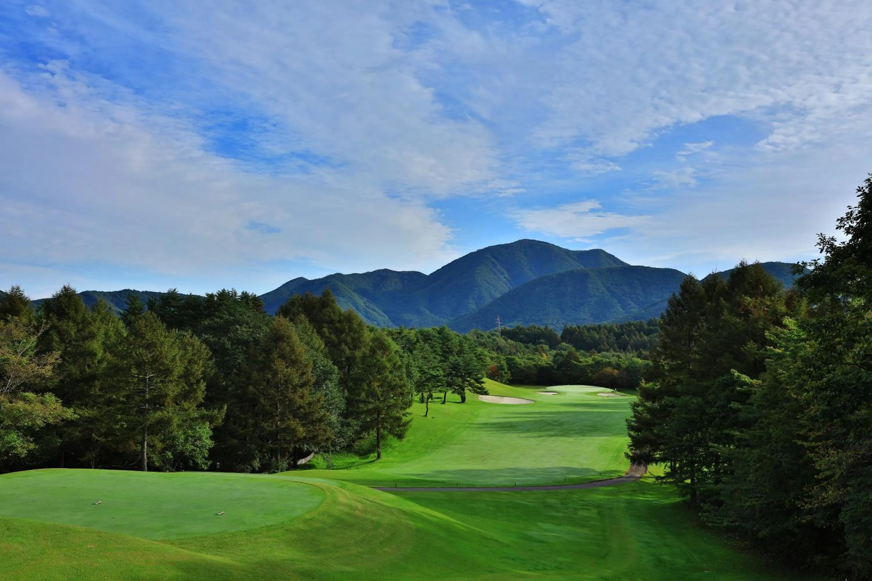 Golfcourse in Villa the Club Karuizawa