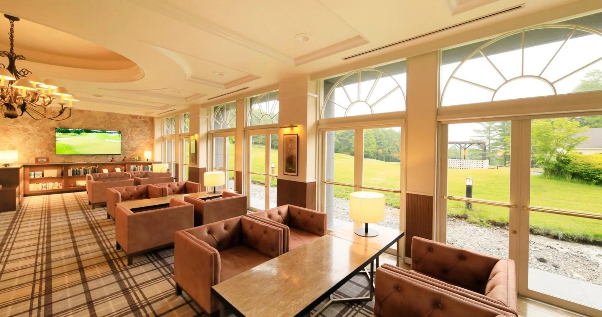 Lobby or reception in Villa the Club Karuizawa