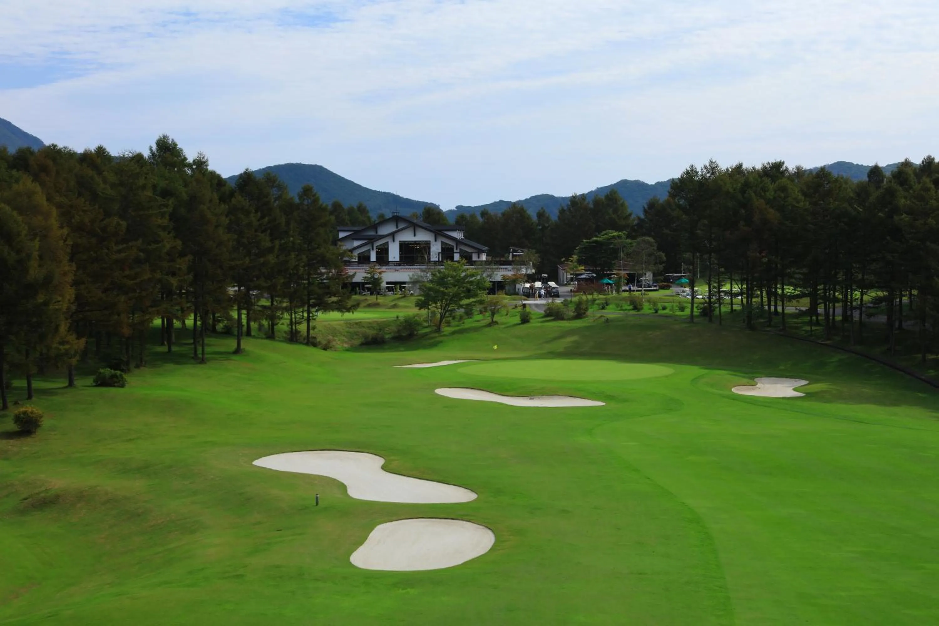Golfcourse in Villa the Club Karuizawa