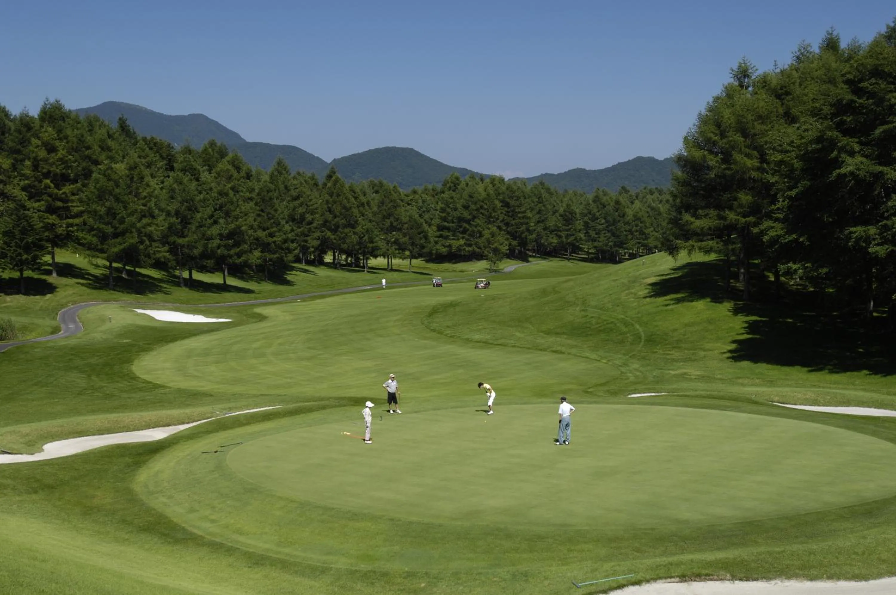 Golfcourse in Villa the Club Karuizawa