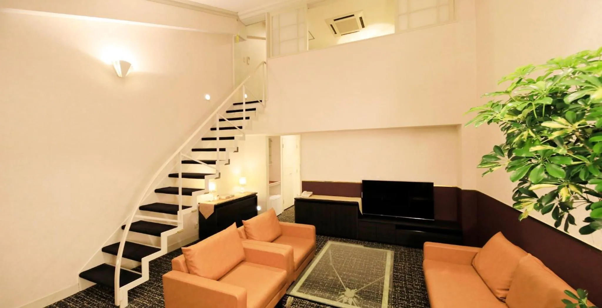 Living room in Villa the Club Karuizawa