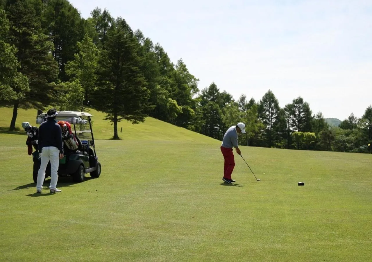 Golfcourse in Villa the Club Karuizawa