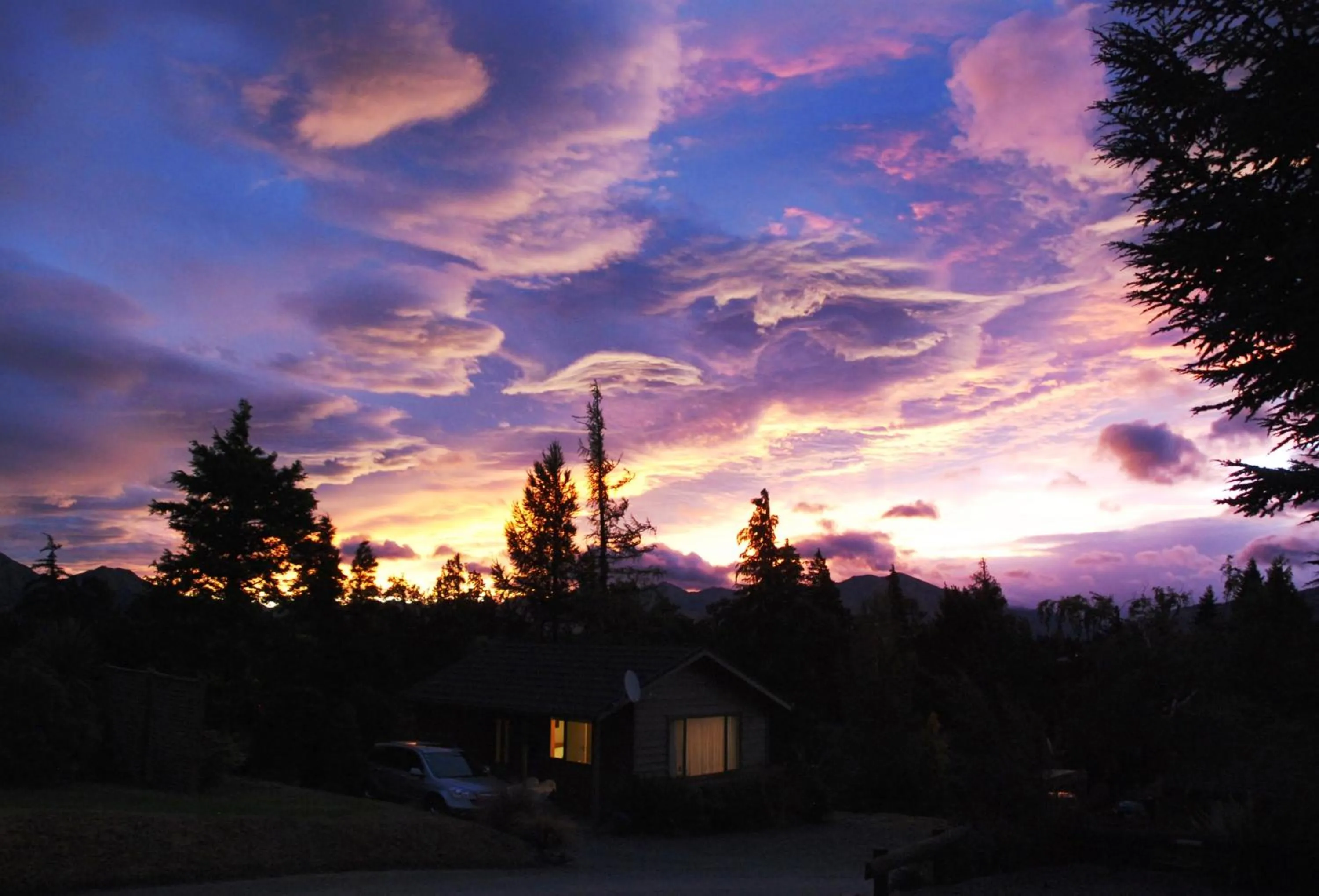 Property building in The Chalets Motel