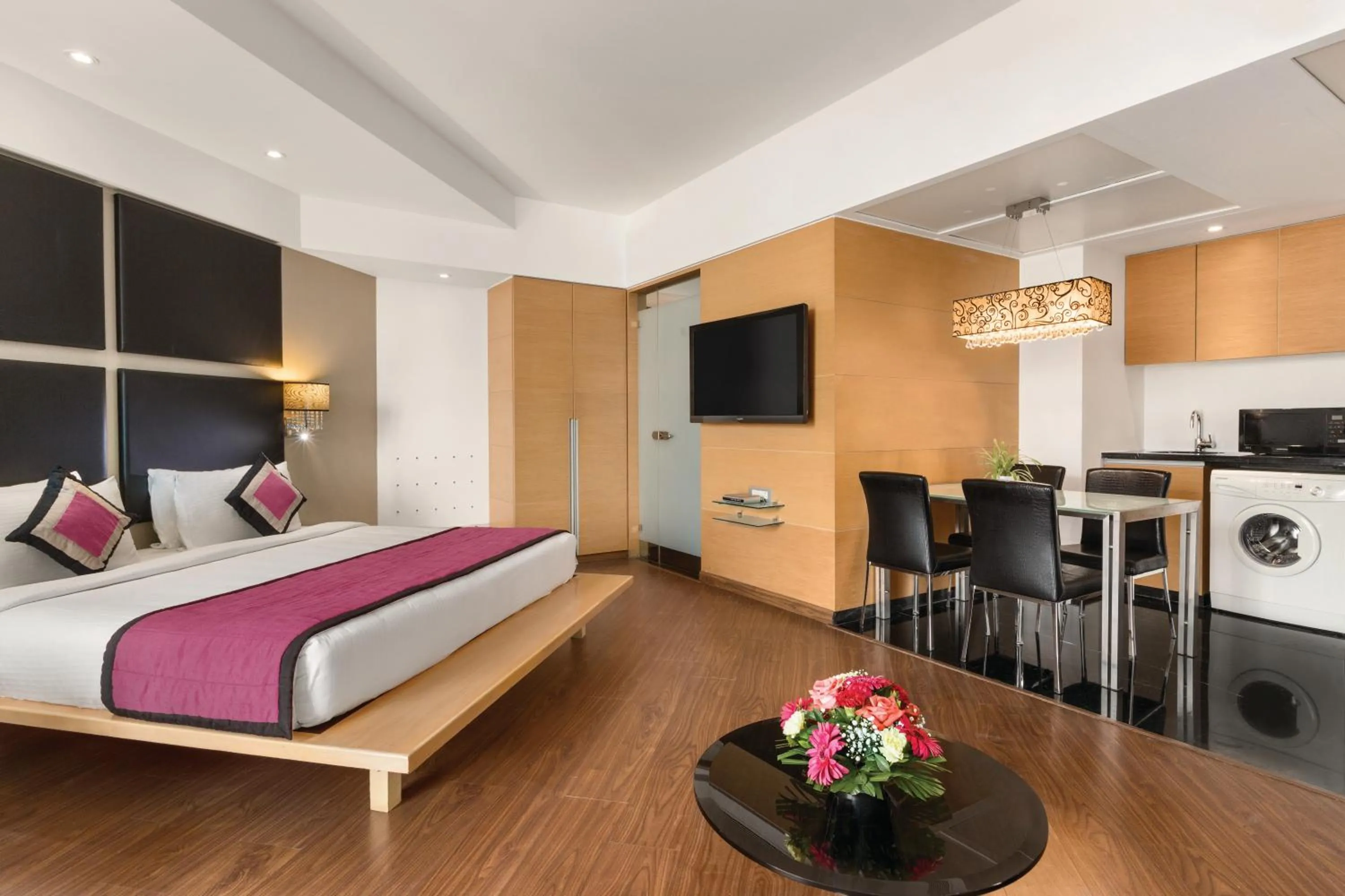 Bedroom, Bed in Ramada by Wyndham Navi Mumbai