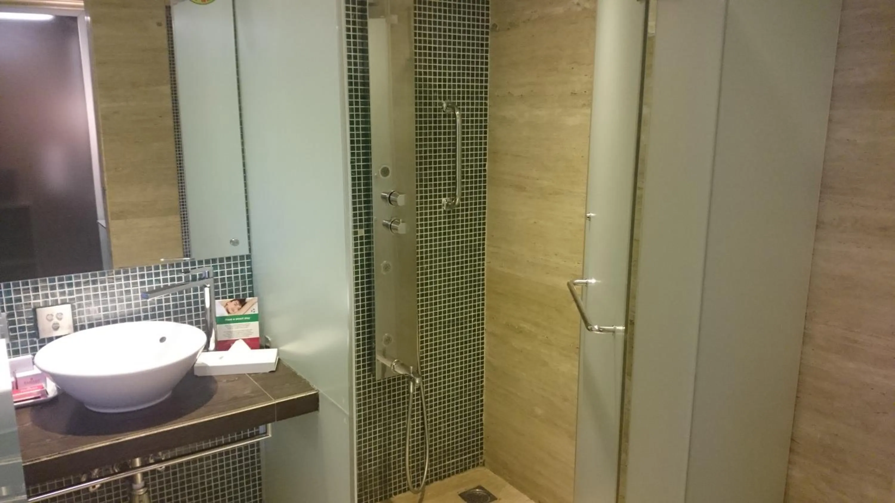 Bathroom in Ramada by Wyndham Navi Mumbai