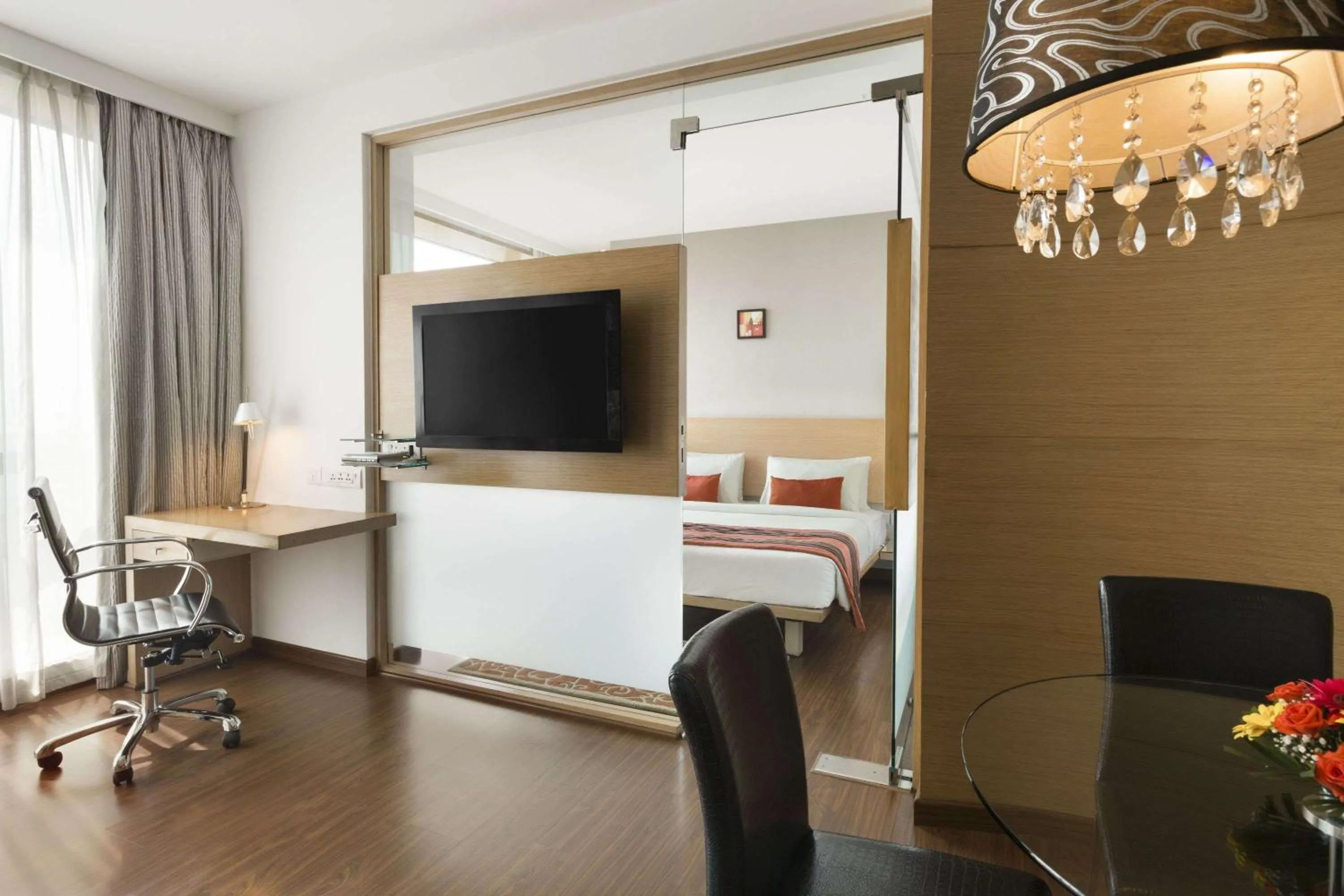 Photo of the whole room in Ramada by Wyndham Navi Mumbai