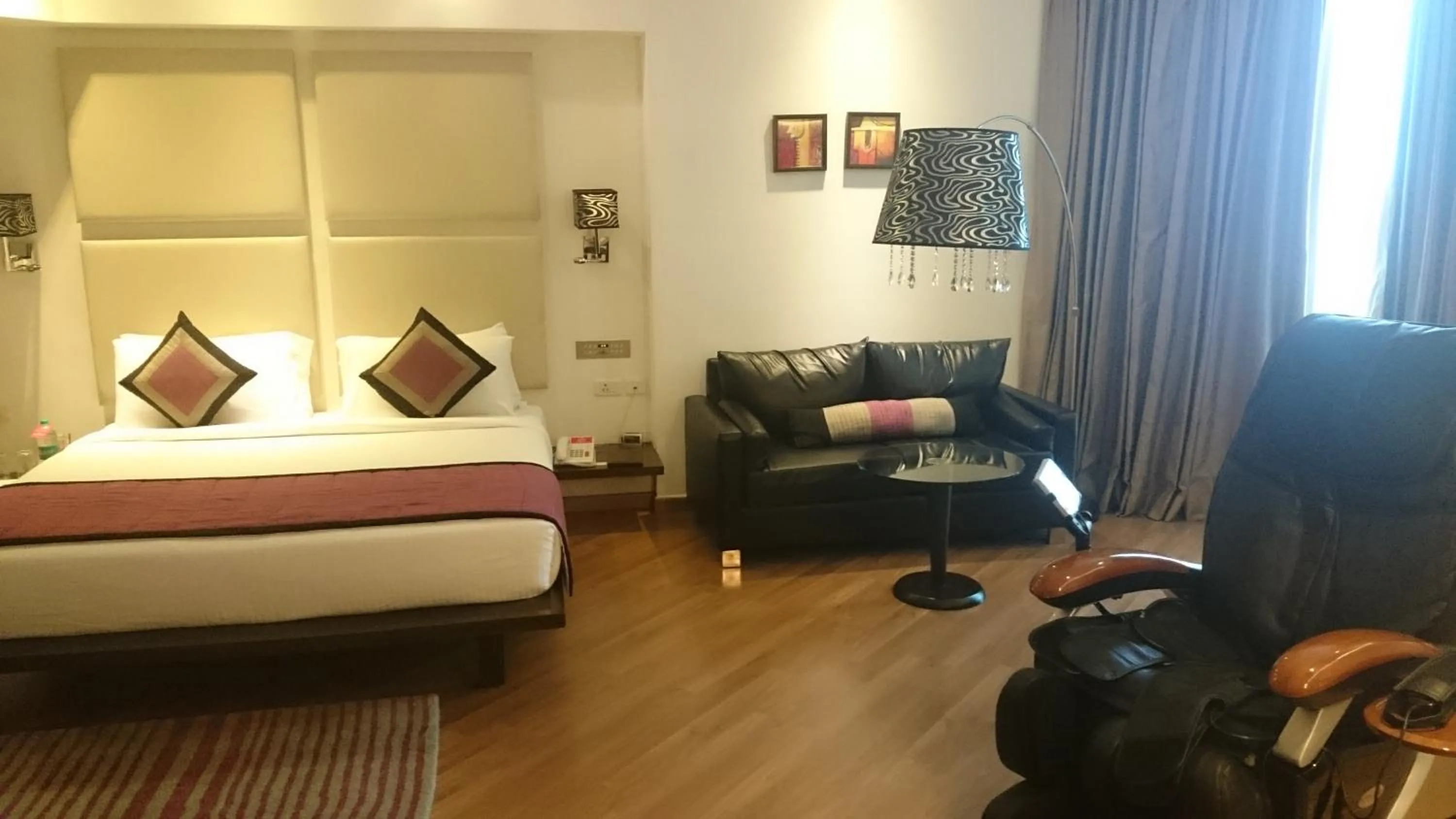 Bedroom, Bed in Ramada by Wyndham Navi Mumbai