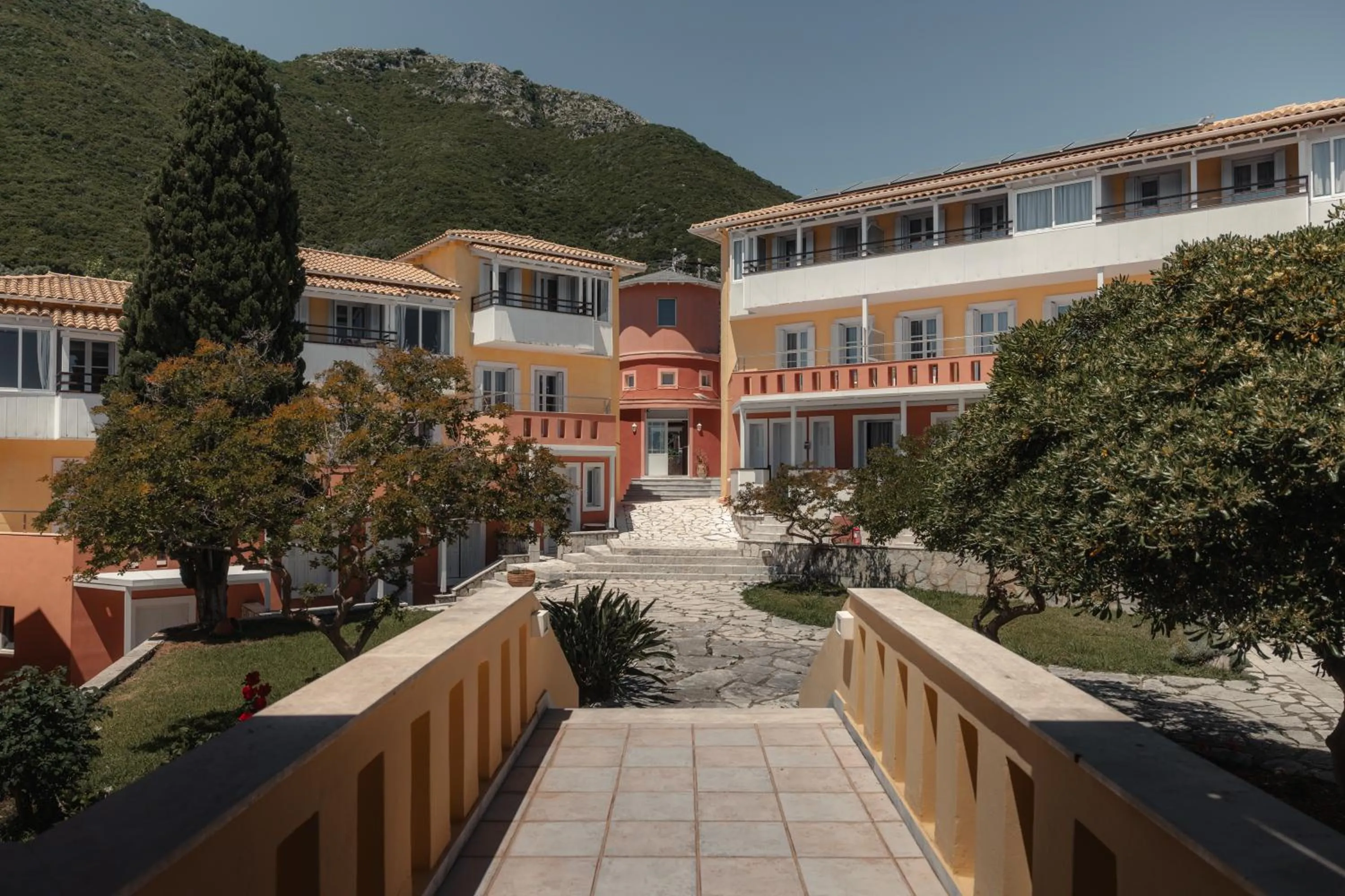 Garden in Red Tower Hotel