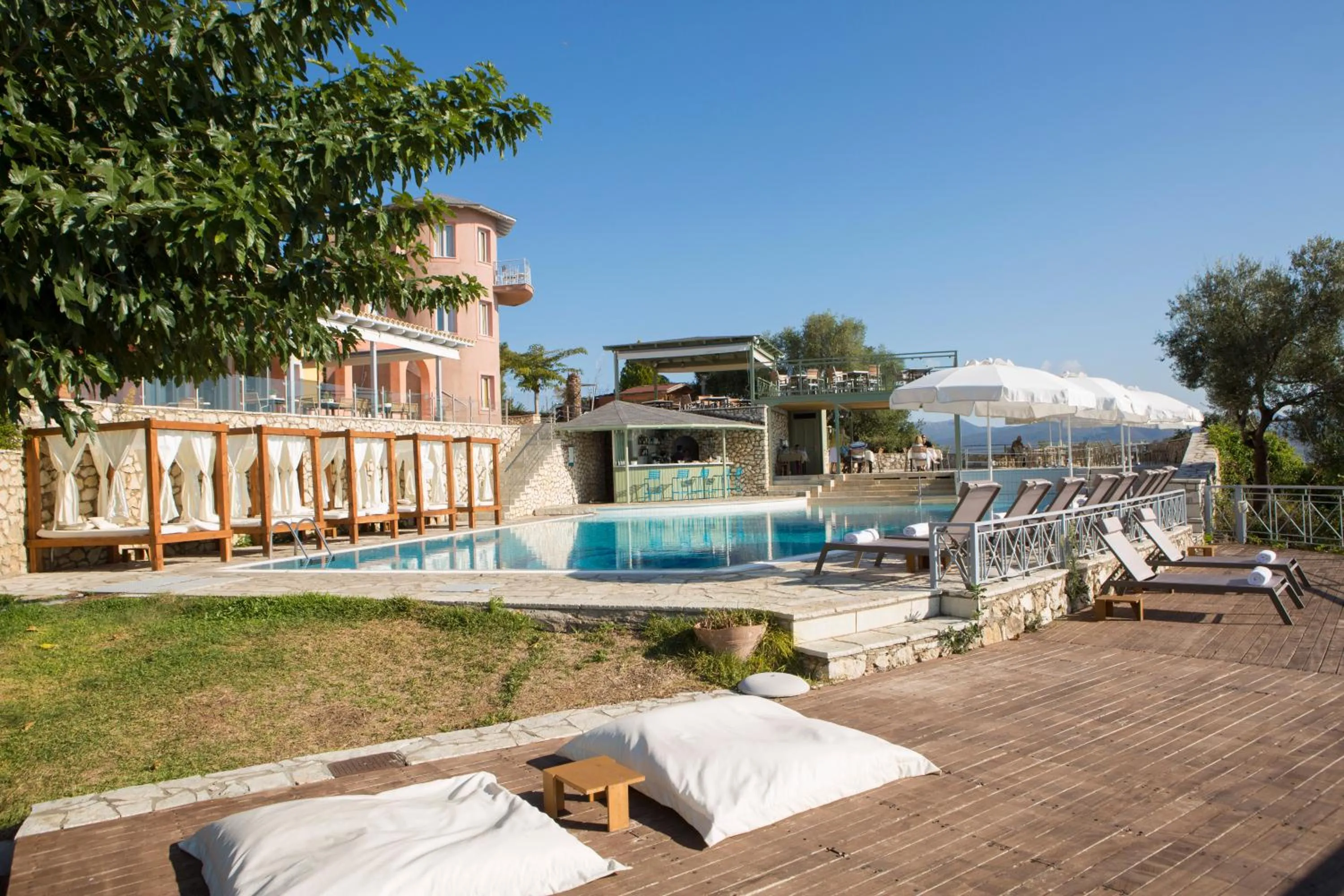 Property building in Red Tower Hotel