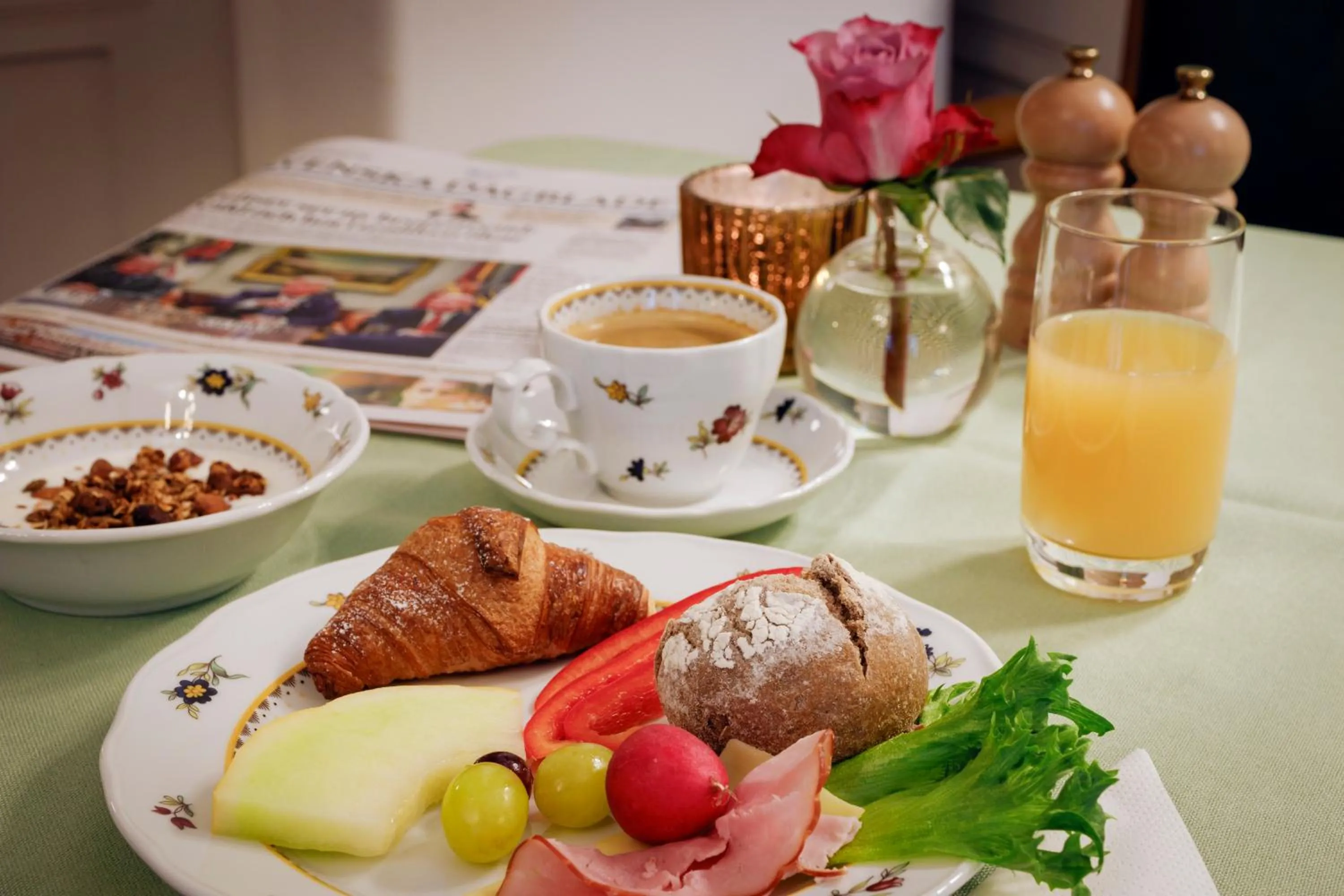 Food close-up in Hotel Esplanade, BW Signature Collection