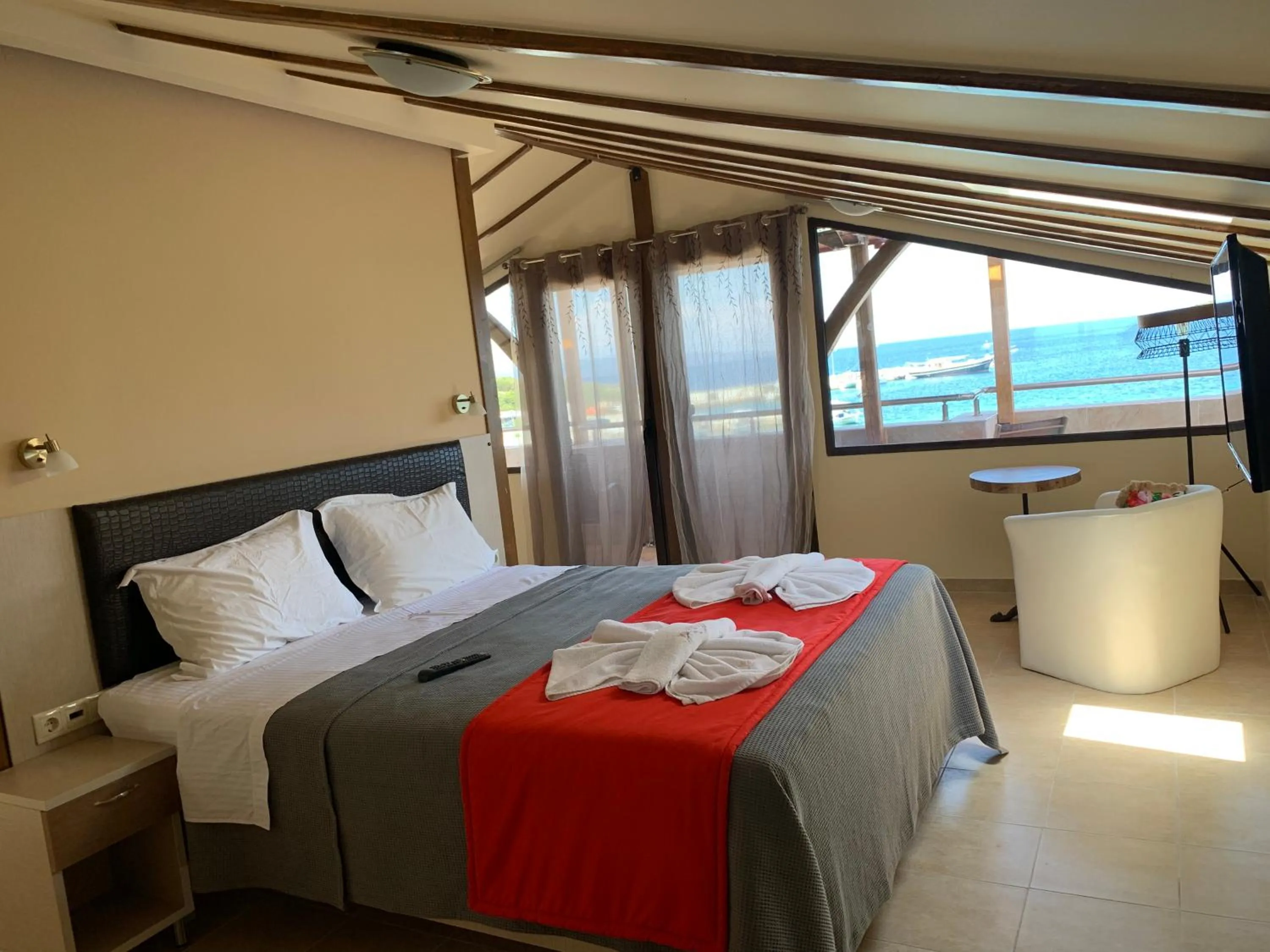 Bedroom in Avra Hotel