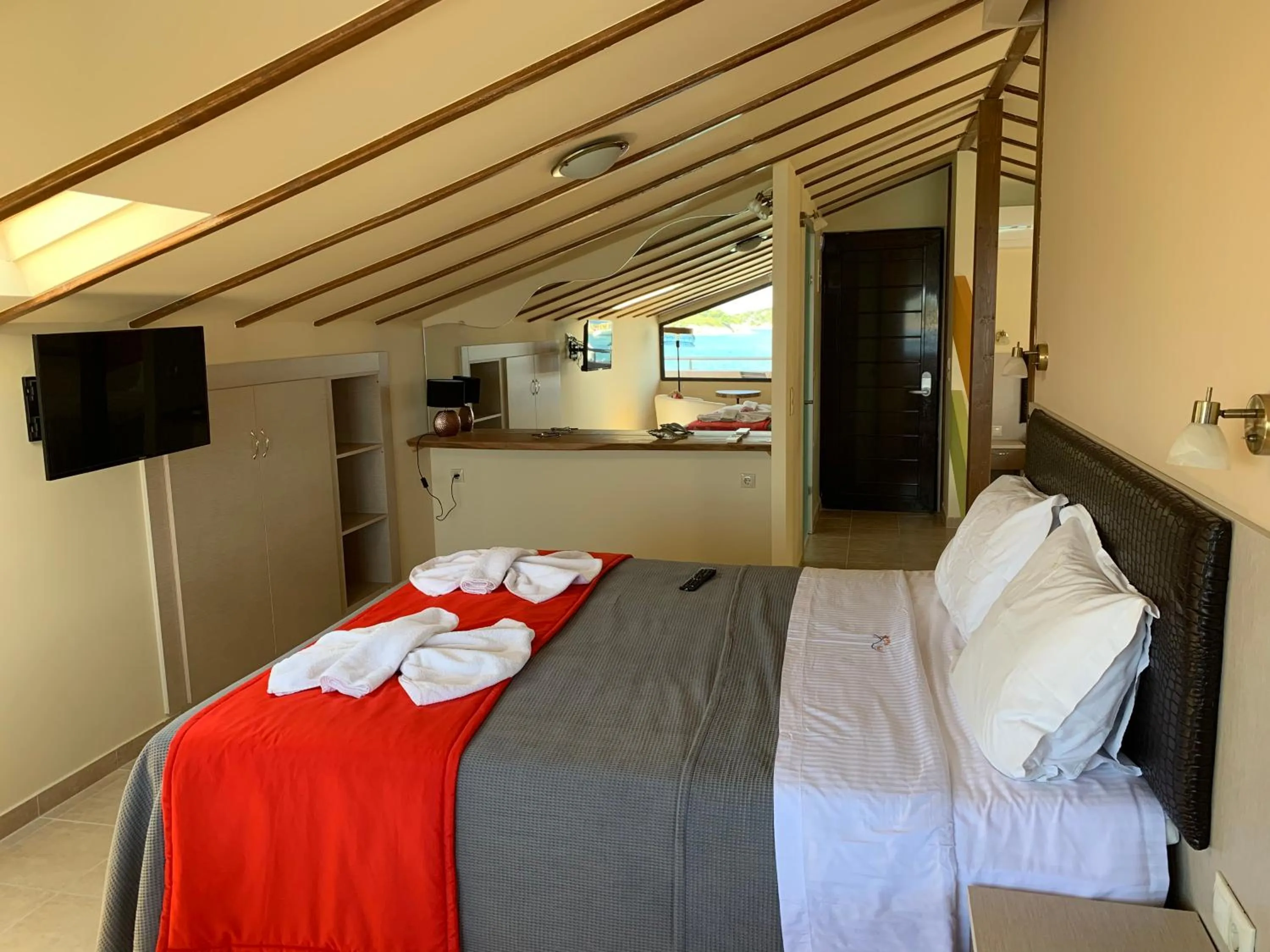 Bedroom in Avra Hotel