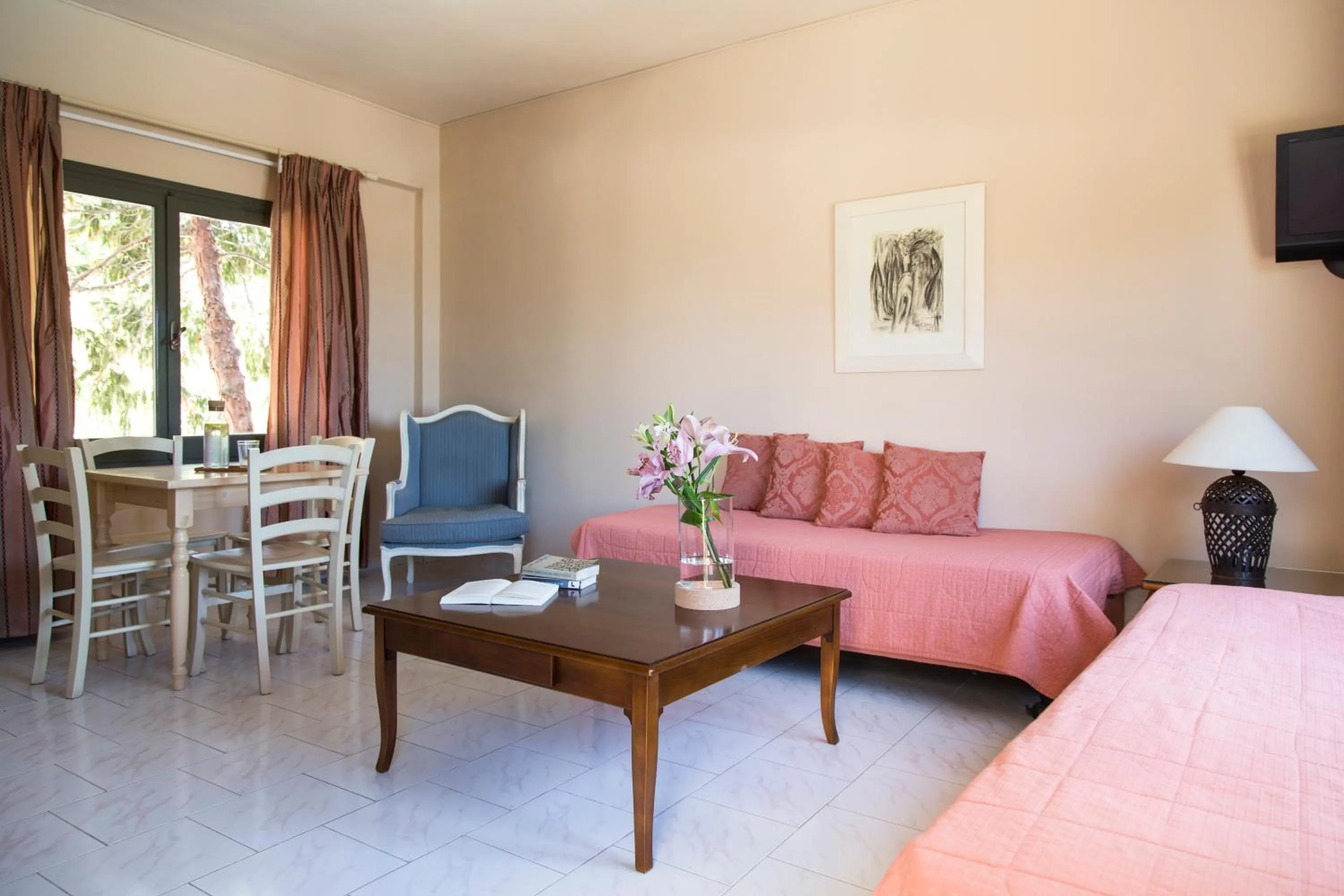 Living room, Bed in Lena Mare Boutique Hotel