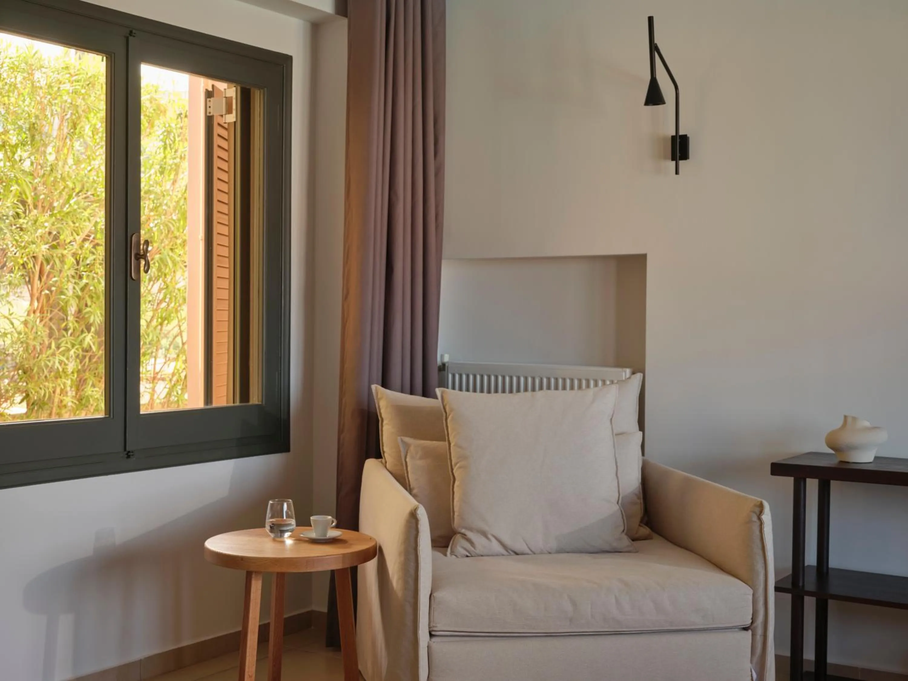 Seating area in Lena Mare Boutique Hotel