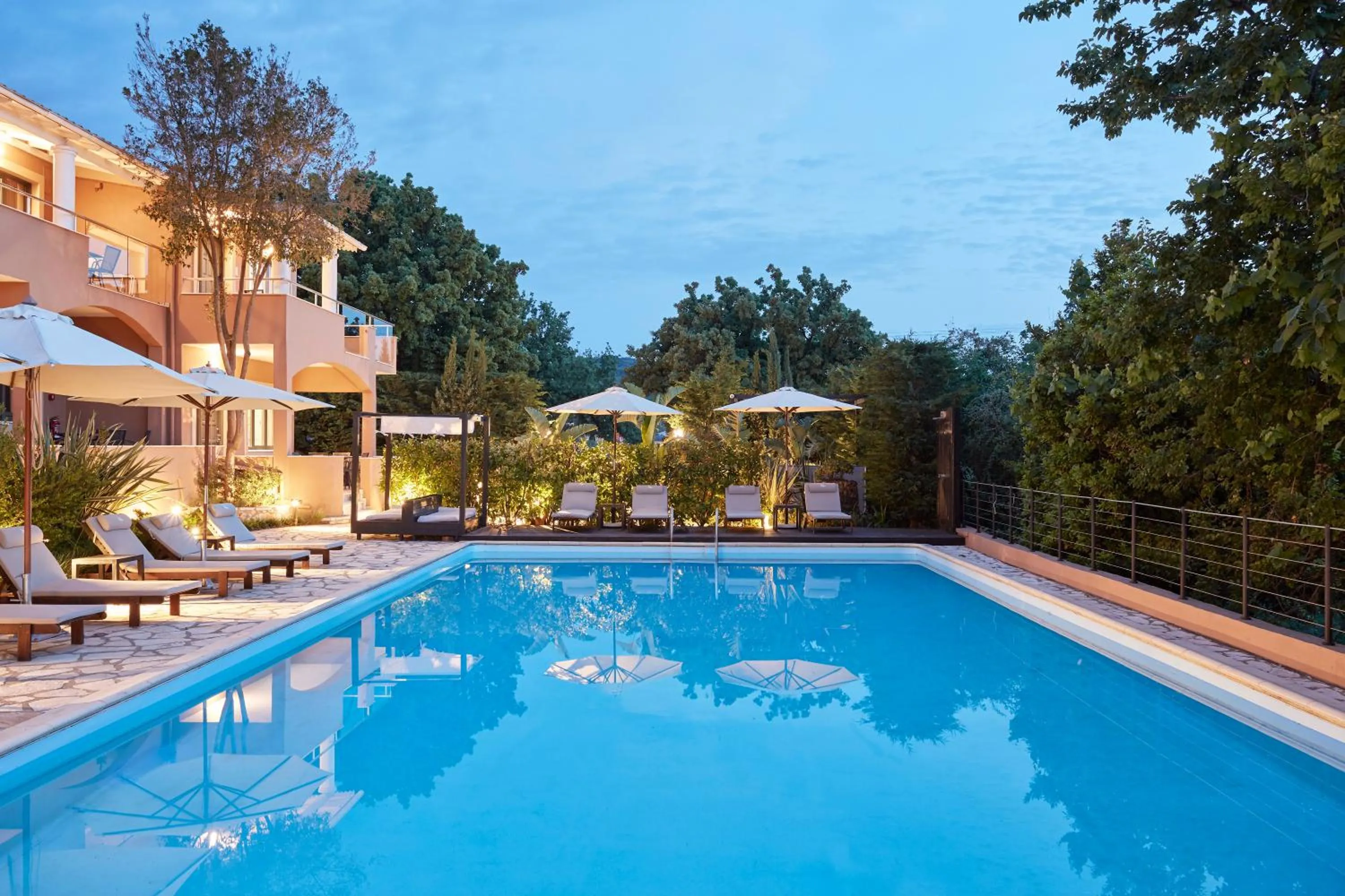 Swimming pool in Lena Mare Boutique Hotel