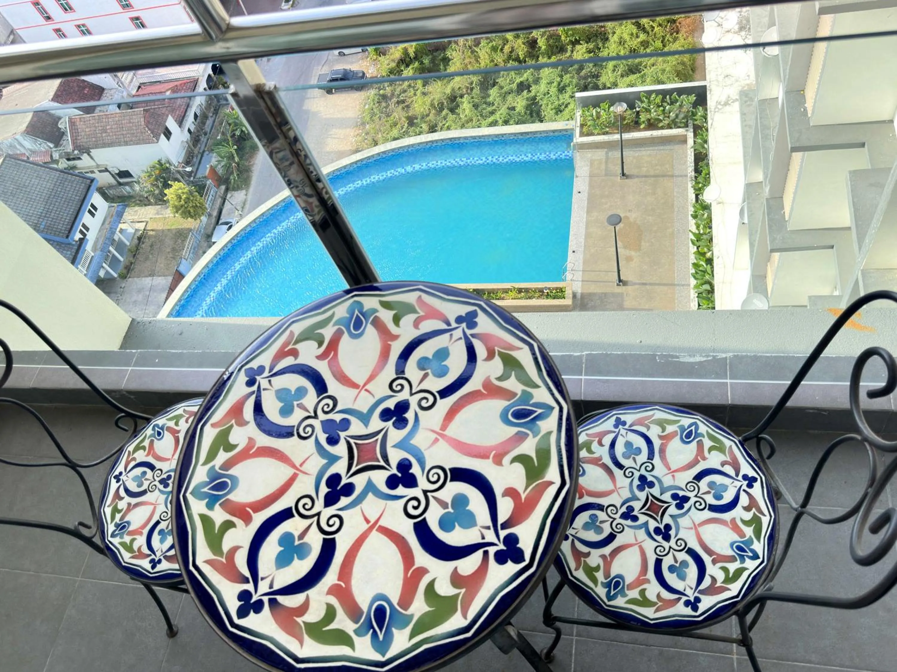 Balcony/Terrace in Cahaya Qaira Homestay @ D'Perdana Kota Bharu