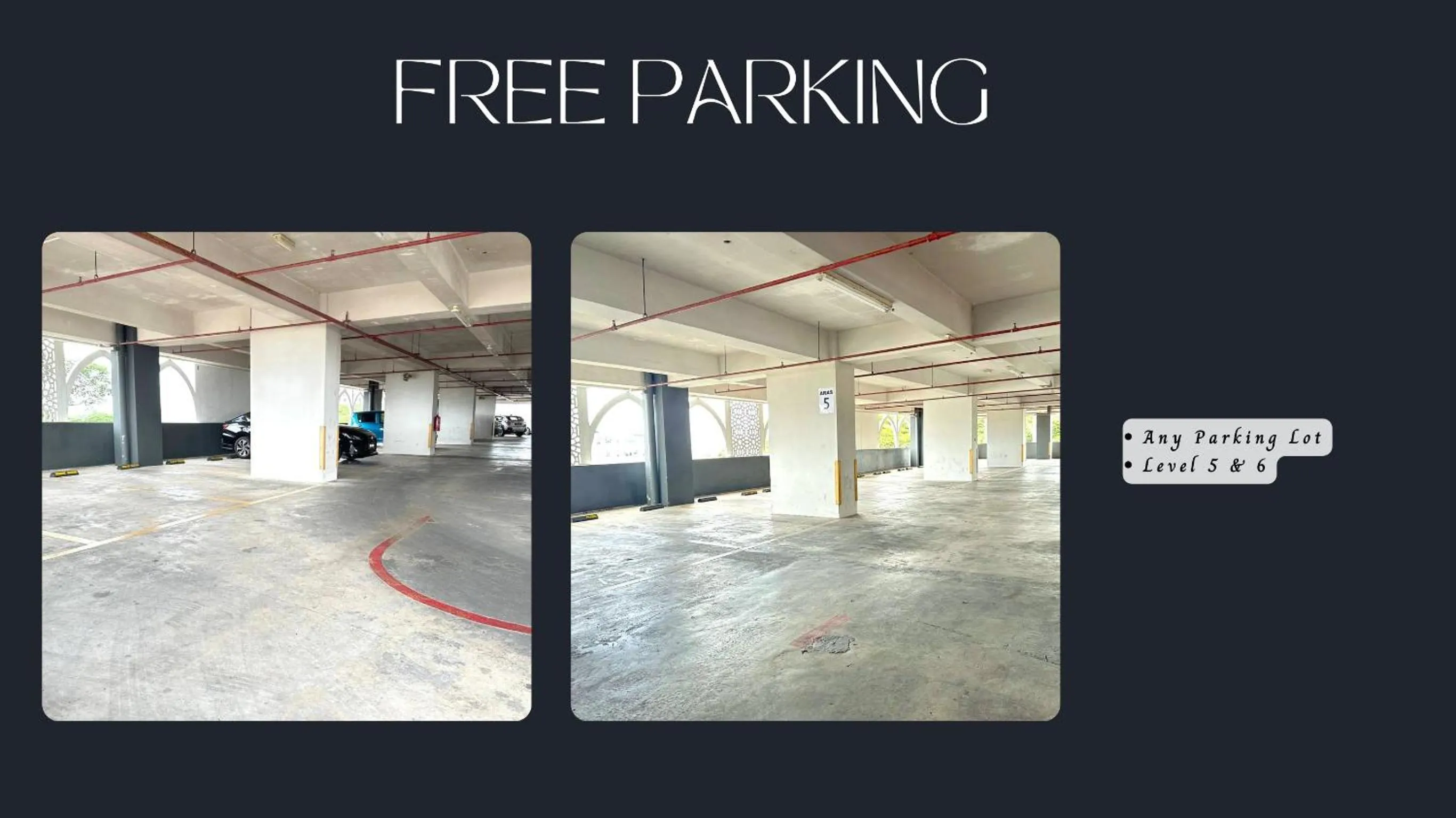 Parking in Cahaya Qaira Homestay @ D'Perdana Kota Bharu